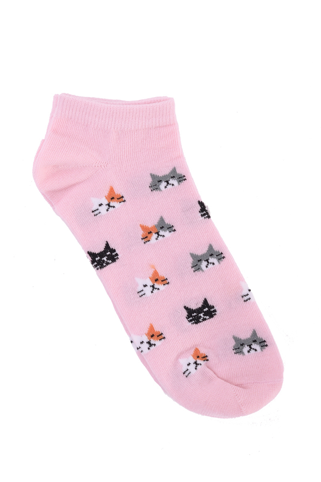 Носки с котиками (арт. baon B399017), размер 35/37, цвет розовый