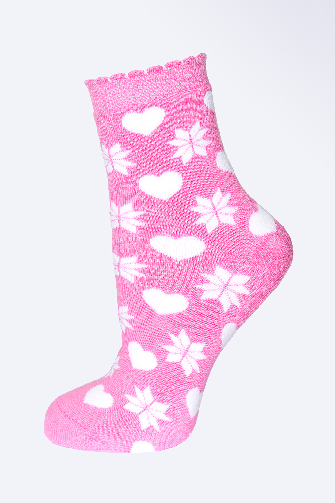 Розовые махровые носки (арт. baon B399502), размер 38/40, цвет розовый