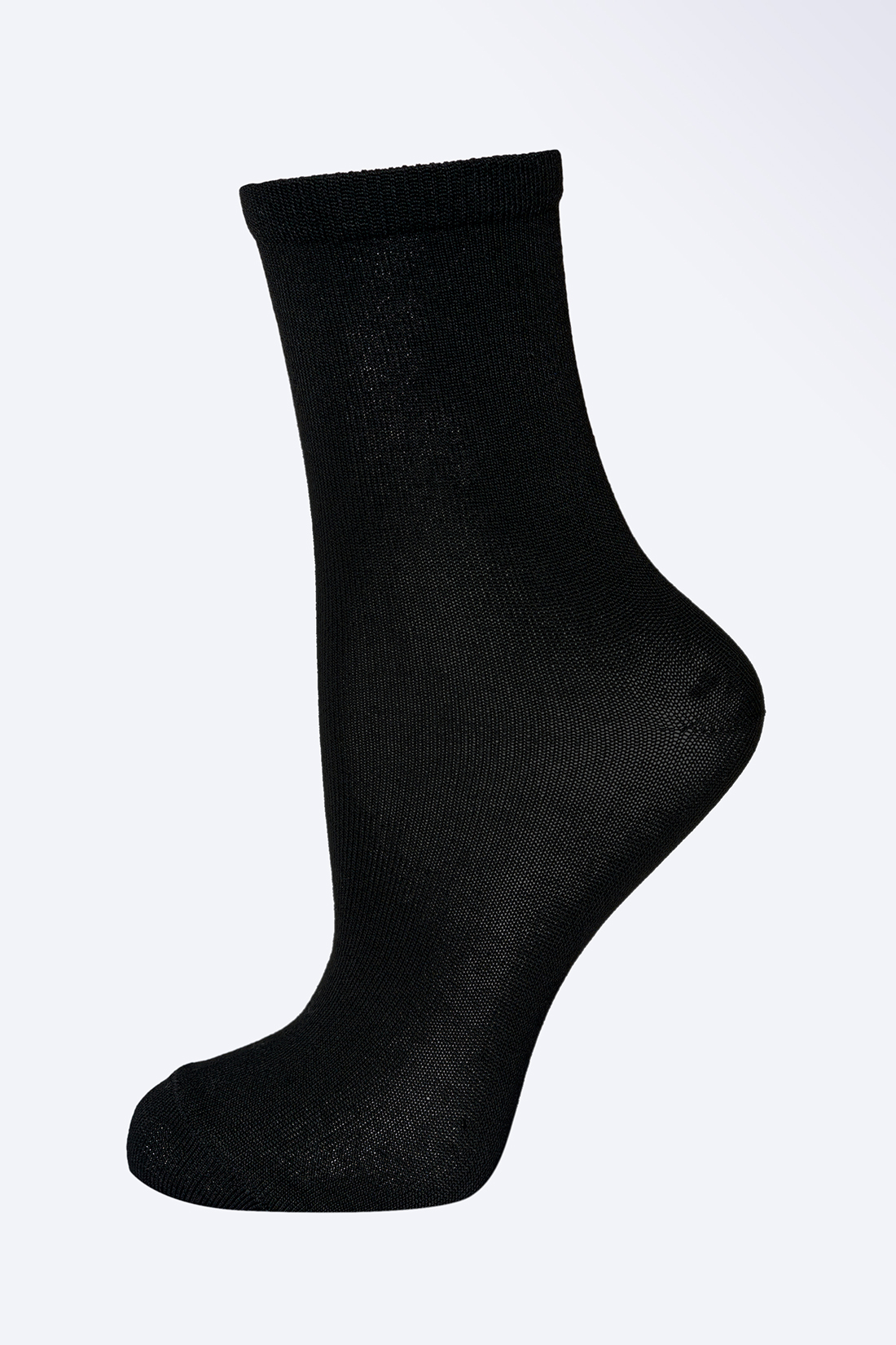 Однотонные носки (арт. baon B399522), размер 35/37, цвет черный Однотонные носки (арт. baon B399522) - фото 1