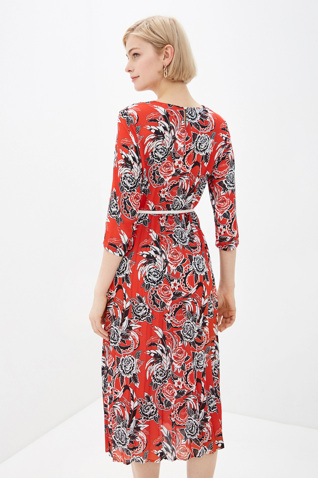 Платье с цветочным узором (арт. baon B450010), размер M Платье с цветочным узором (арт. baon B450010) - фото 2