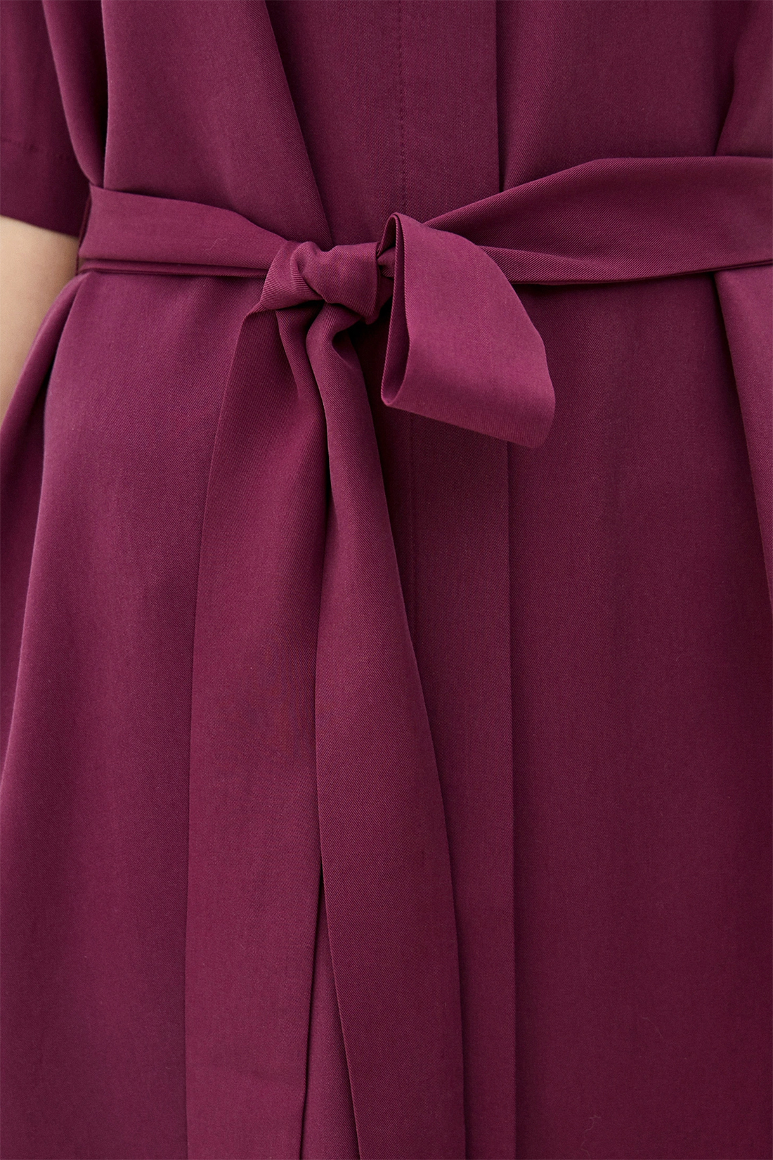 Платье (арт. baon B450023), размер L, цвет красный Платье (арт. baon B450023) - фото 3