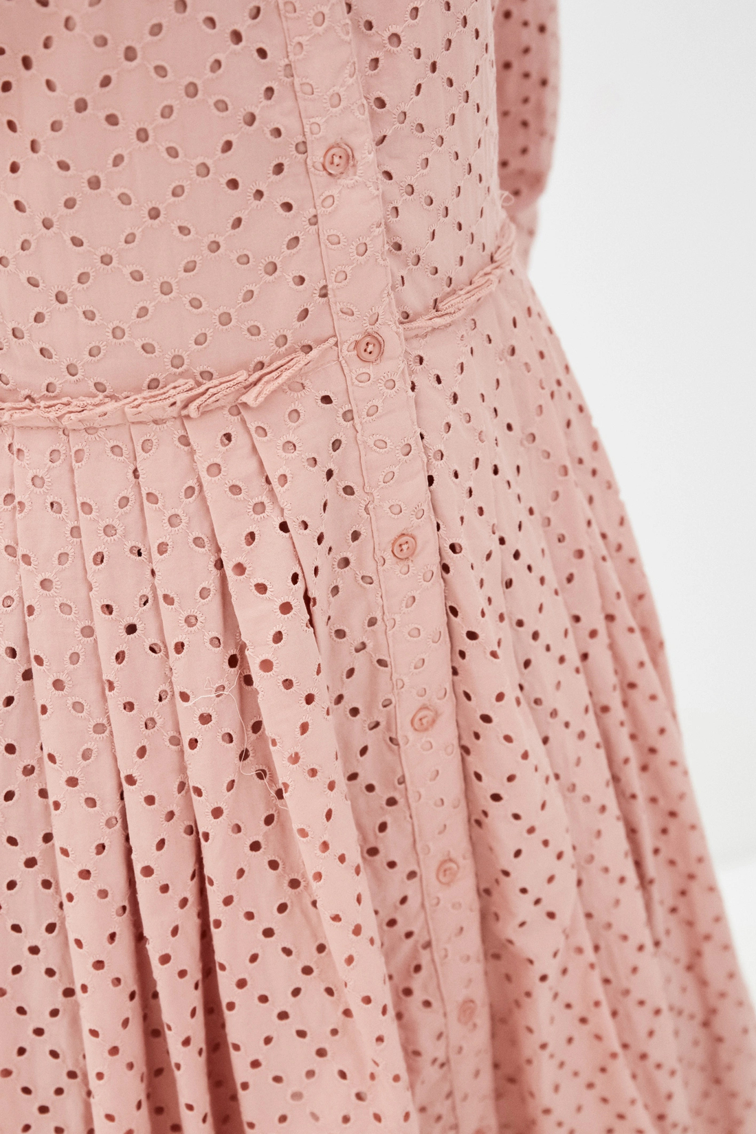 Платье (арт. baon B450043), размер XL, цвет розовый Платье (арт. baon B450043) - фото 3