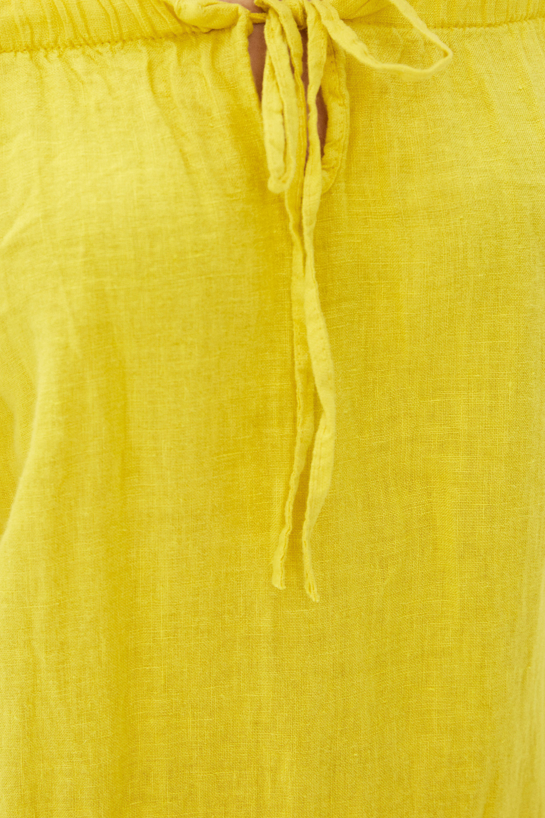 Платье (арт. baon B450073), размер XL, цвет желтый Платье (арт. baon B450073) - фото 3