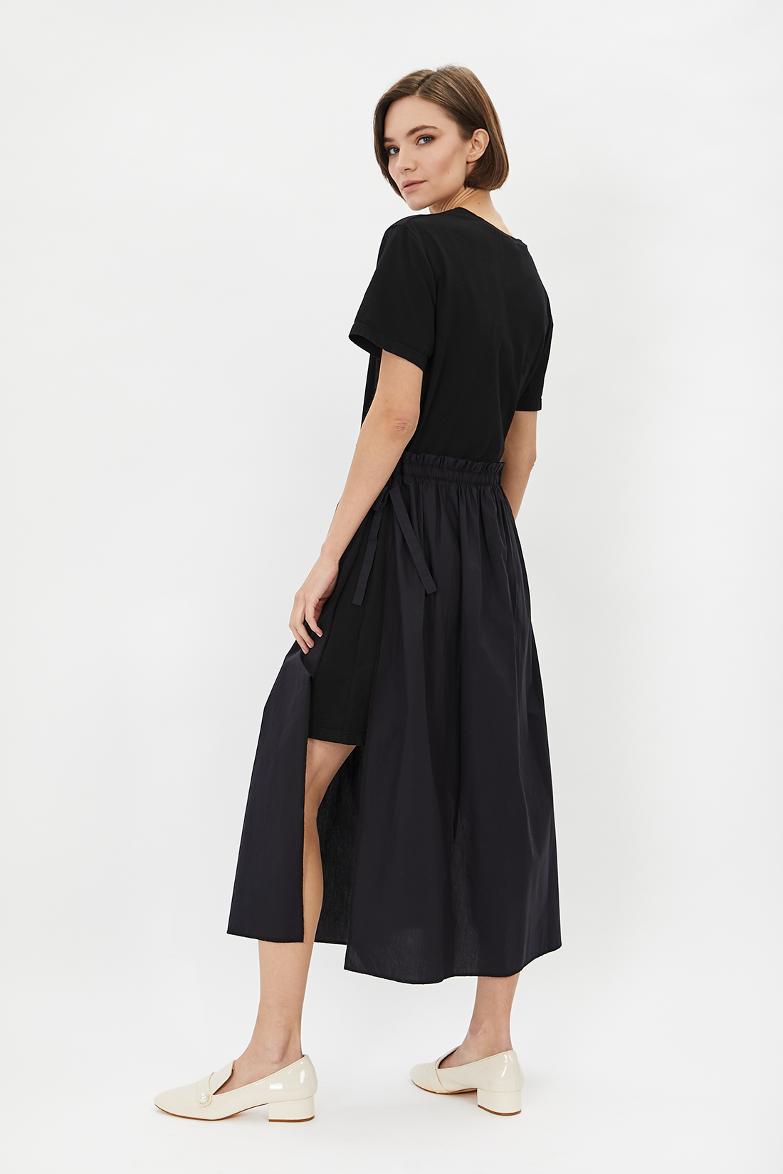 Платье (арт. baon B451086), размер L, цвет черный Платье (арт. baon B451086) - фото 2