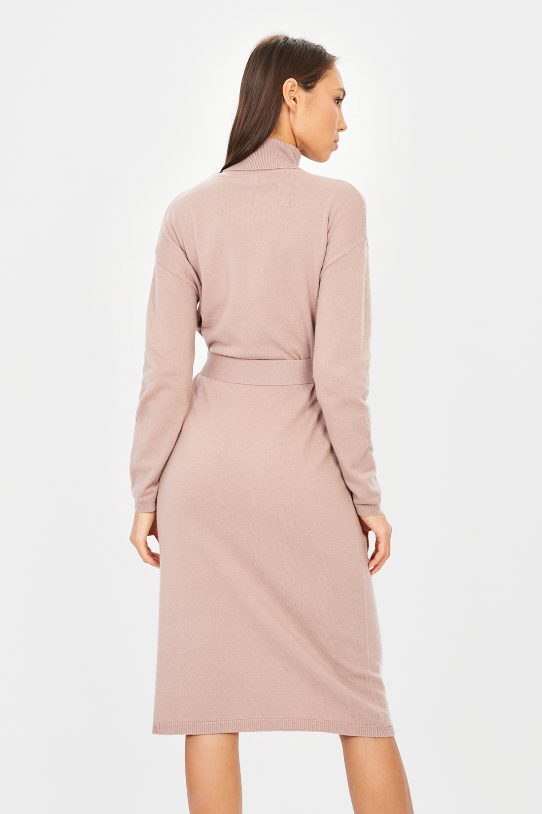 Платье (арт. baon B451505), размер L, цвет розовый Платье (арт. baon B451505) - фото 2