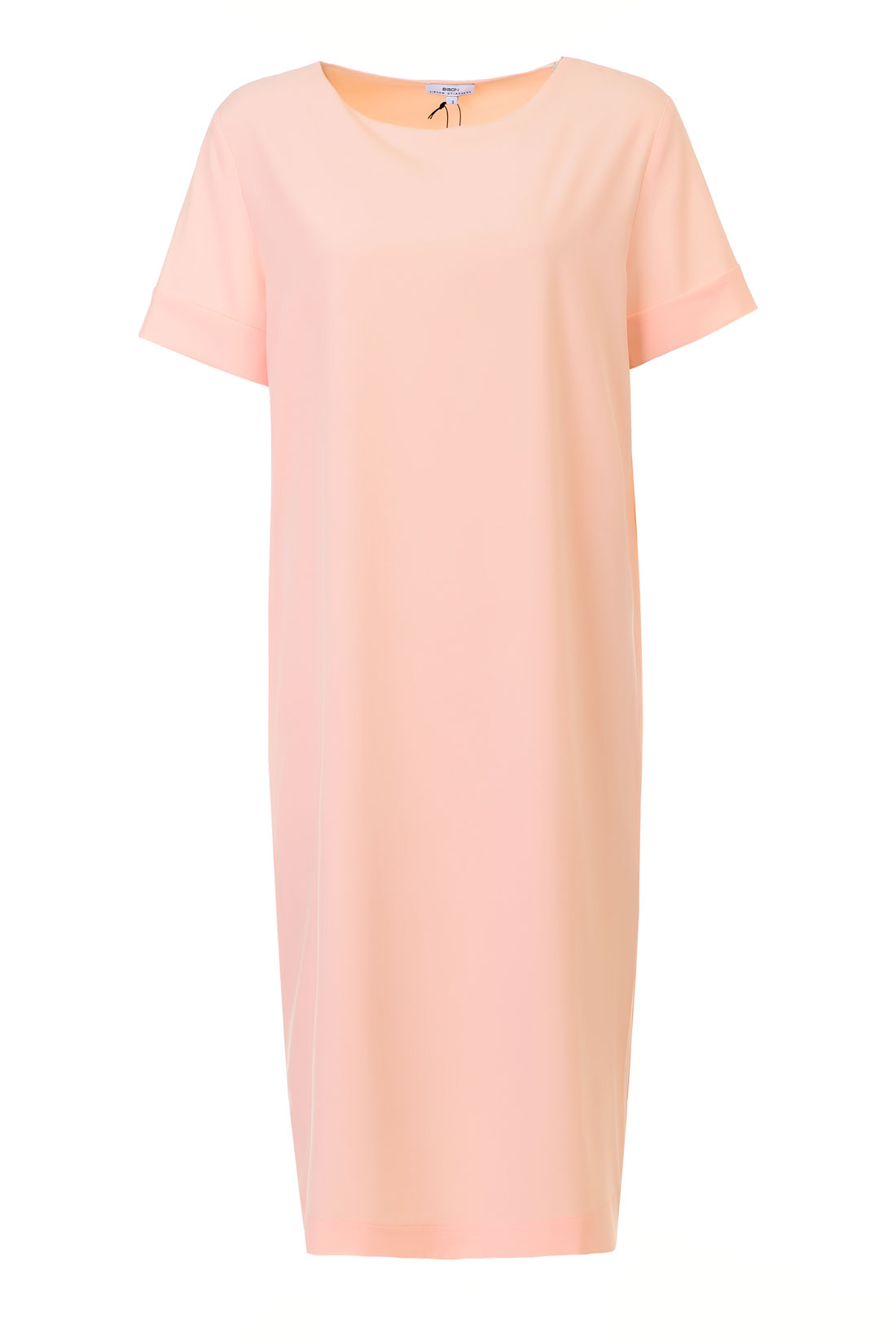Платье-футболка (арт. baon B457111), размер XS, цвет розовый Платье-футболка (арт. baon B457111) - фото 3