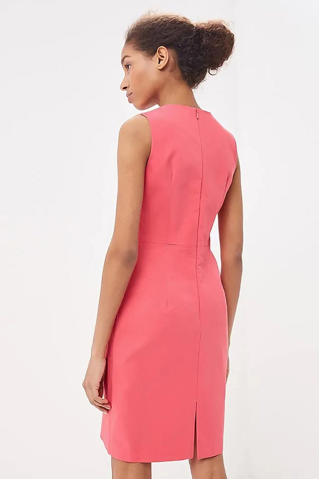 Платье-футляр (арт. baon B458044), размер L, цвет розовый Платье-футляр (арт. baon B458044) - фото 2