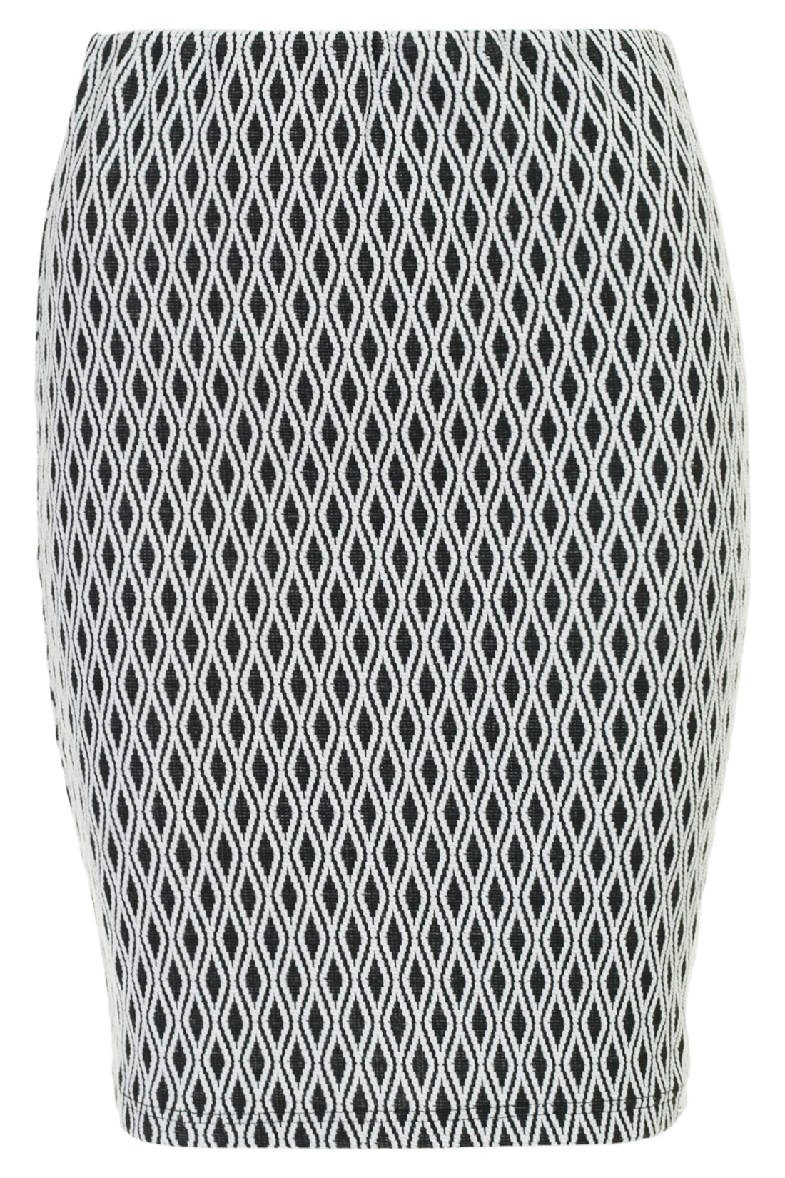 Юбка из трикотажного жаккарда (арт. baon B477040), размер XXL, цвет черный Юбка из трикотажного жаккарда (арт. baon B477040) - фото 5