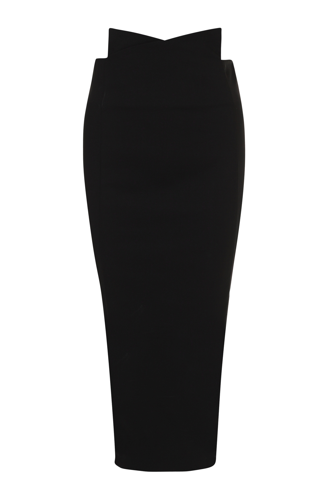 Чёрная юбка-миди (арт. baon B478037), размер S, цвет черный Чёрная юбка-миди (арт. baon B478037) - фото 3