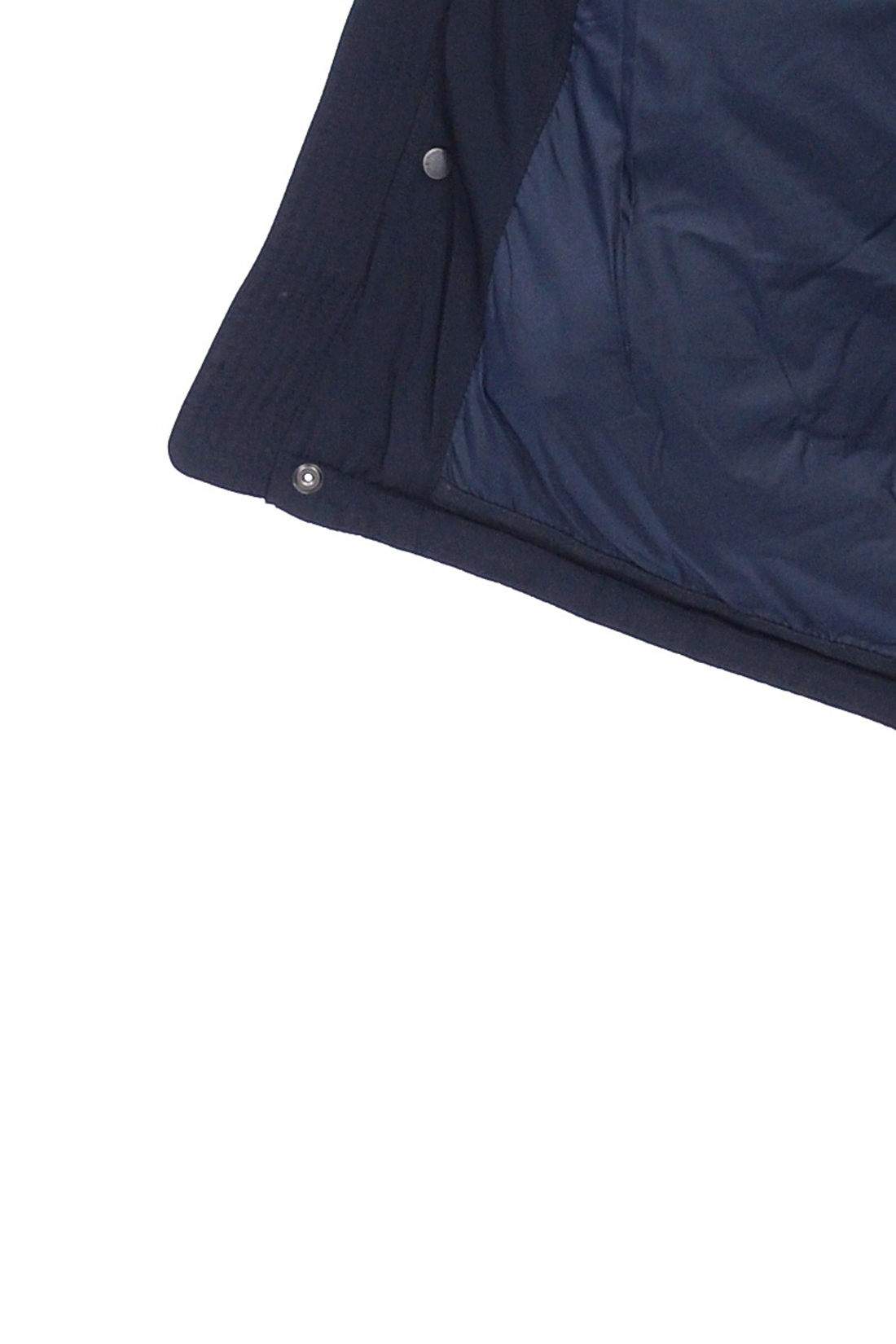 Пуховик-парка с карманами (арт. baon B508532), размер XL, цвет синий Пуховик-парка с карманами (арт. baon B508532) - фото 4