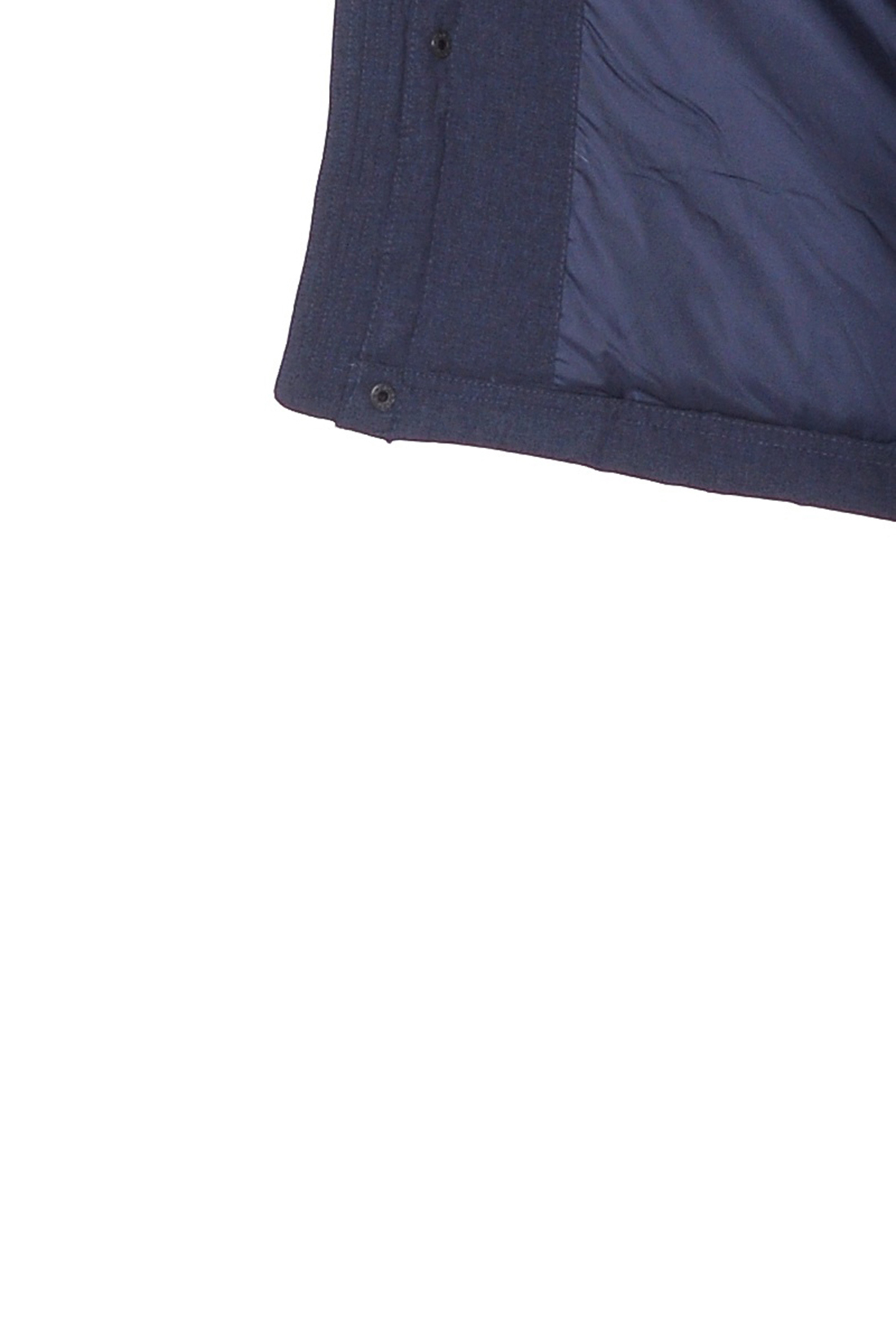 Пуховик-парка из меланжевого материала (арт. baon B508535), размер XXL, цвет синий Пуховик-парка из меланжевого материала (арт. baon B508535) - фото 4