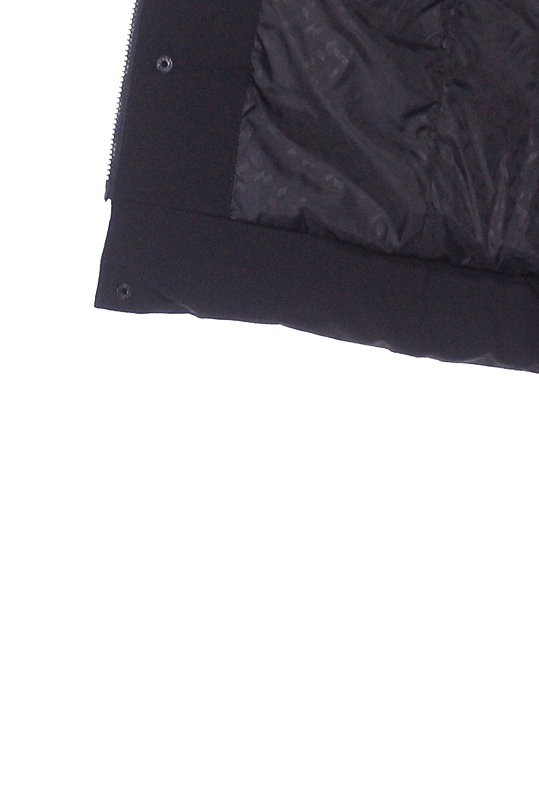 Пуховик с вставками из экокожи (арт. baon B509559), размер XL, цвет черный Пуховик с вставками из экокожи (арт. baon B509559) - фото 3