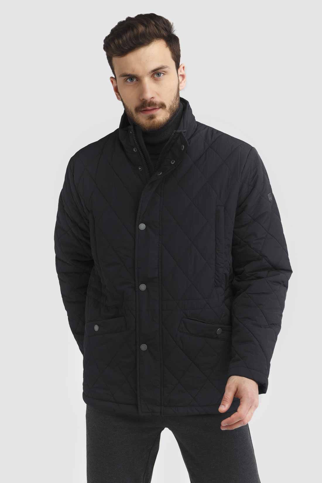 Куртка (арт. baon B530502), размер M, цвет черный Куртка (арт. baon B530502) - фото 1