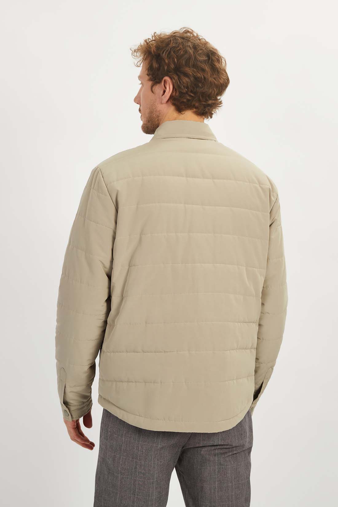 Куртка (арт. baon B5322007), размер M, цвет бежевый Куртка (арт. baon B5322007) - фото 2