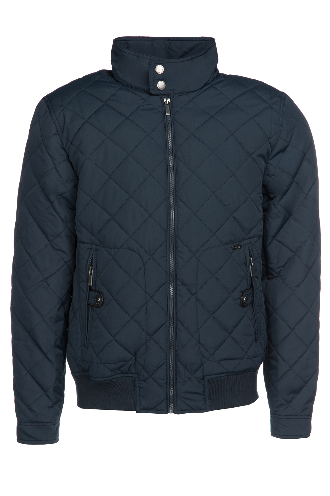 Стёганая куртка с резинкой-рибана (арт. baon B537018), размер XL, цвет синий Стёганая куртка с резинкой-рибана (арт. baon B537018) - фото 4