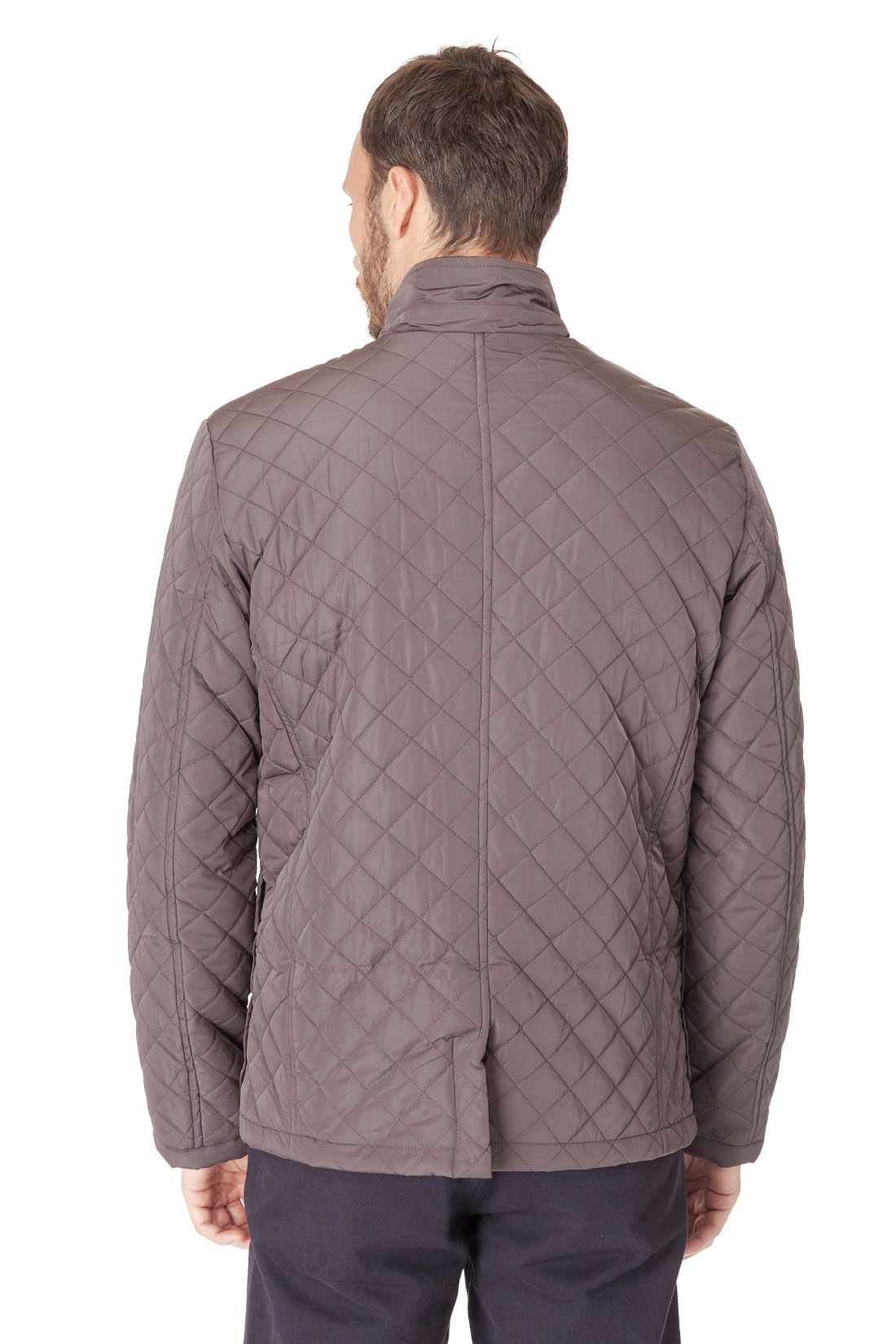 Классическая стёганая куртка (арт. baon B537023), размер L, цвет серый Классическая стёганая куртка (арт. baon B537023) - фото 2