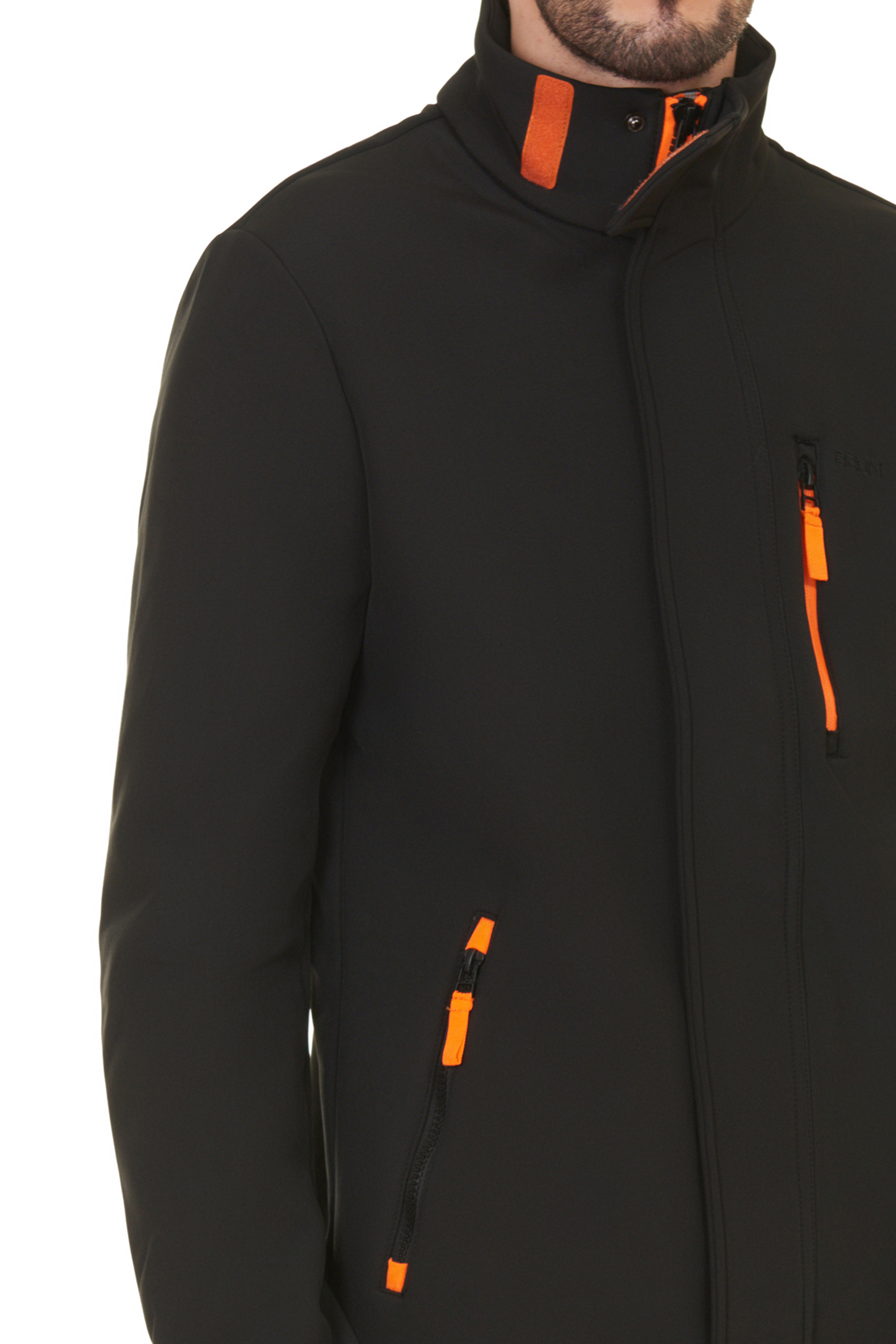 Куртка из виндблока (арт. baon B537504), размер M, цвет черный Куртка из виндблока (арт. baon B537504) - фото 4