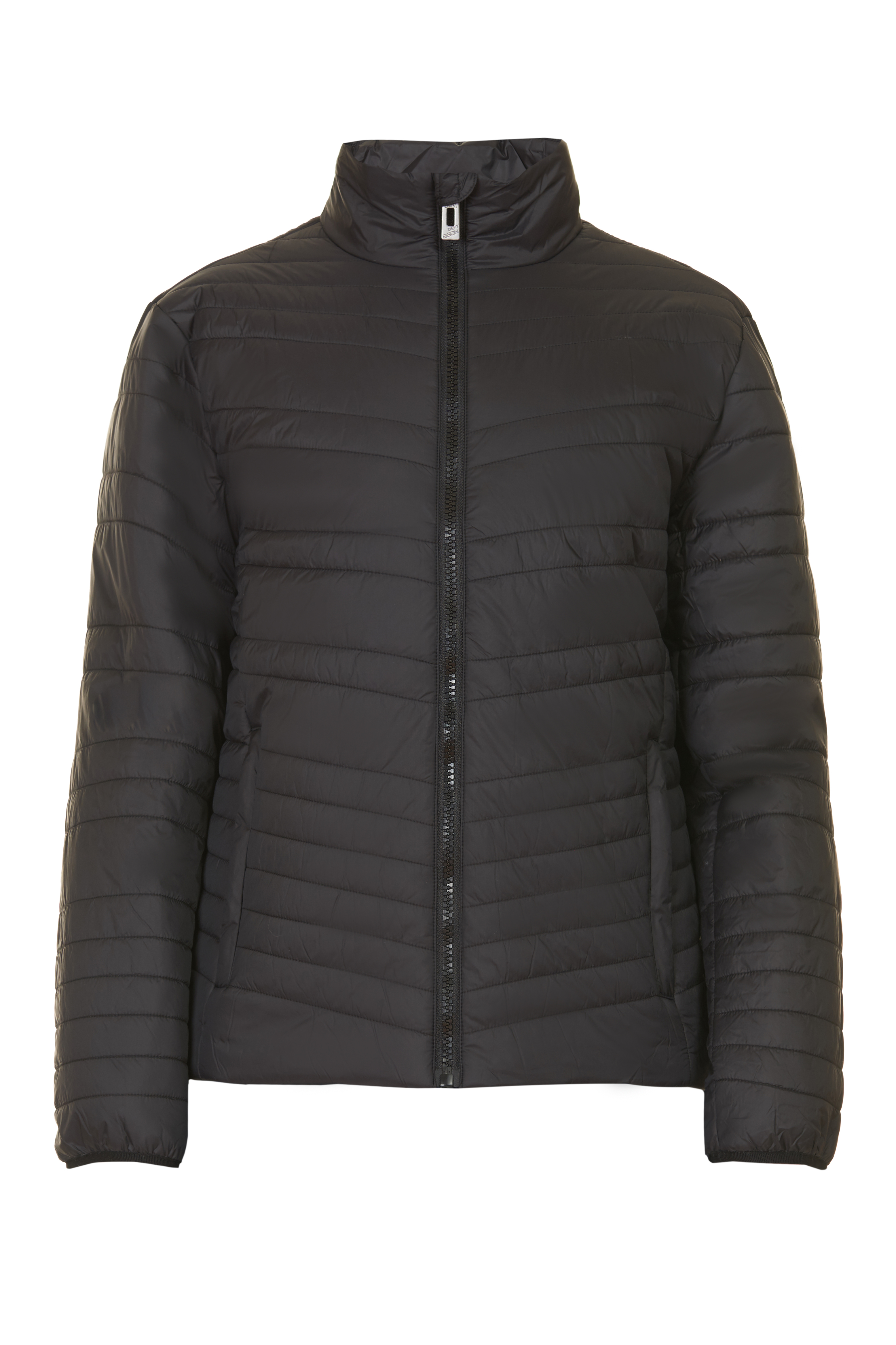 Куртка с наклонной простёжкой (арт. baon B537522), размер XXL, цвет черный Куртка с наклонной простёжкой (арт. baon B537522) - фото 3