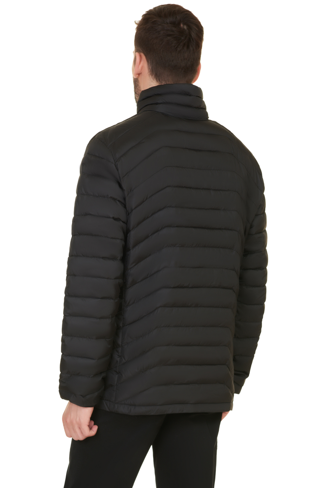 Куртка с непроницаемыми молниями (арт. baon B537547), размер L, цвет черный Куртка с непроницаемыми молниями (арт. baon B537547) - фото 2