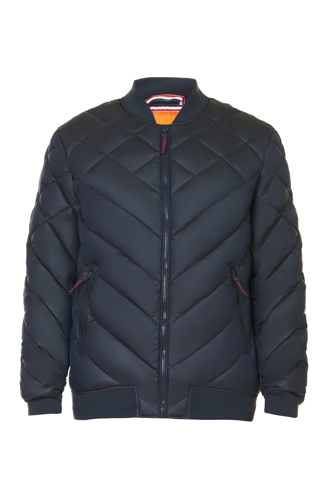 Дутая куртка-бомбер (арт. baon B537552), размер L, цвет синий Дутая куртка-бомбер (арт. baon B537552) - фото 3
