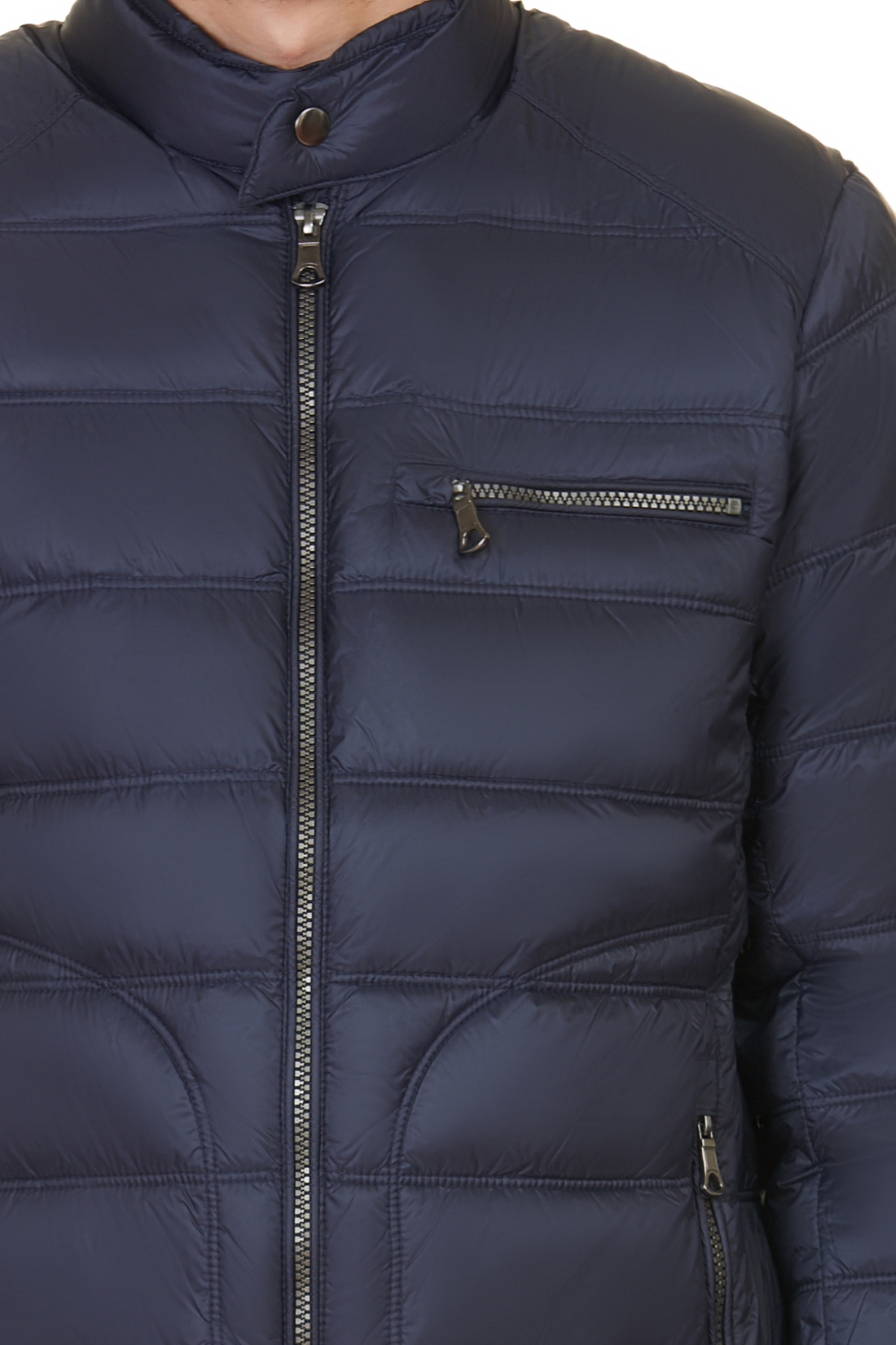 Куртка с прострочкой (арт. baon B537560), размер XL, цвет синий Куртка с прострочкой (арт. baon B537560) - фото 4