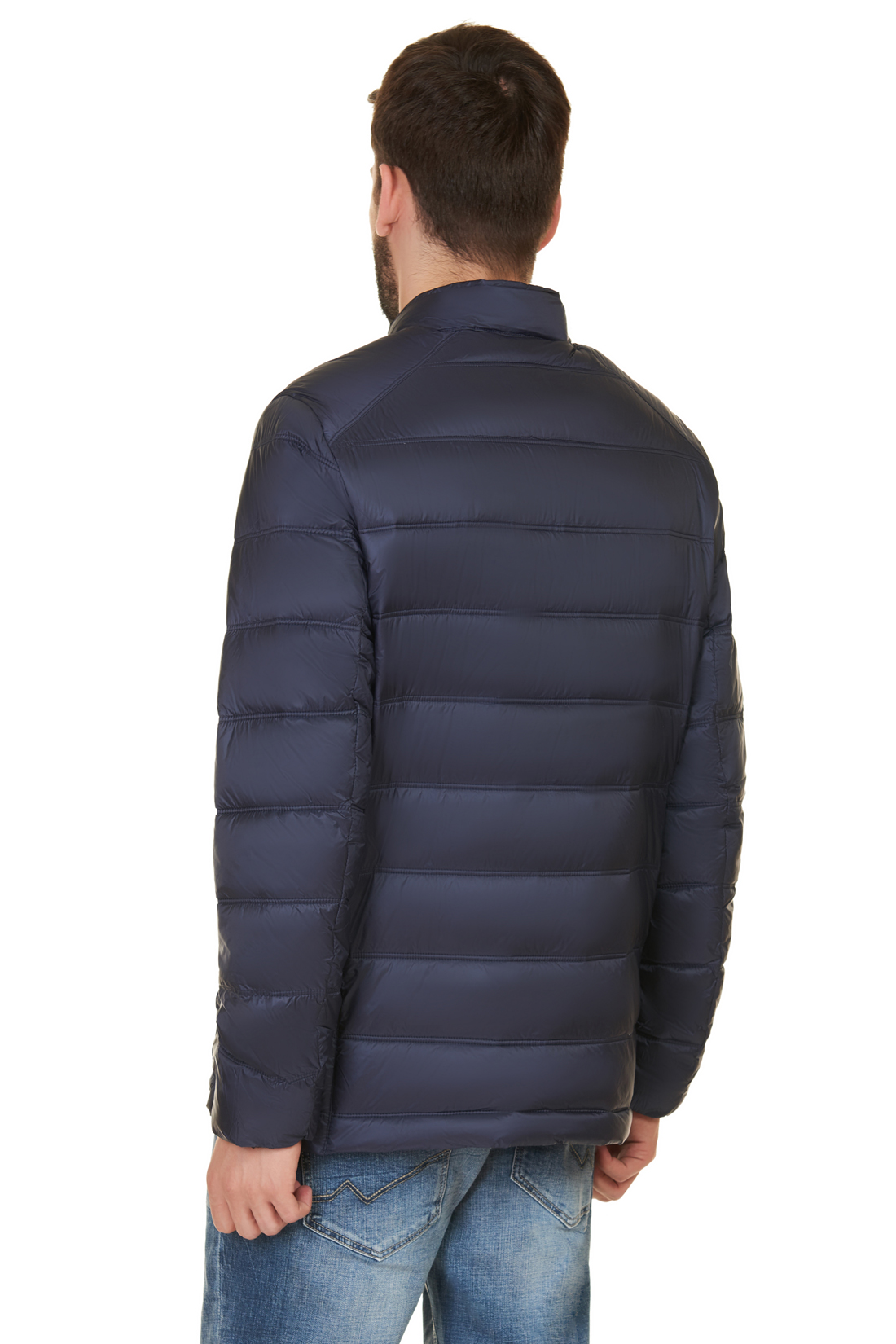 Куртка с прострочкой (арт. baon B537560), размер XL, цвет синий Куртка с прострочкой (арт. baon B537560) - фото 2