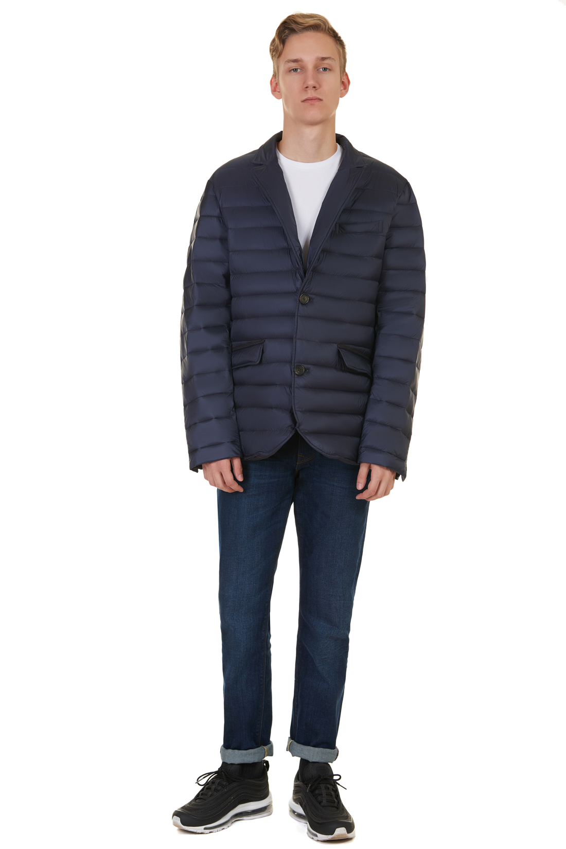 Куртка-пиджак (арт. baon B537561), размер XL, цвет синий Куртка-пиджак (арт. baon B537561) - фото 5