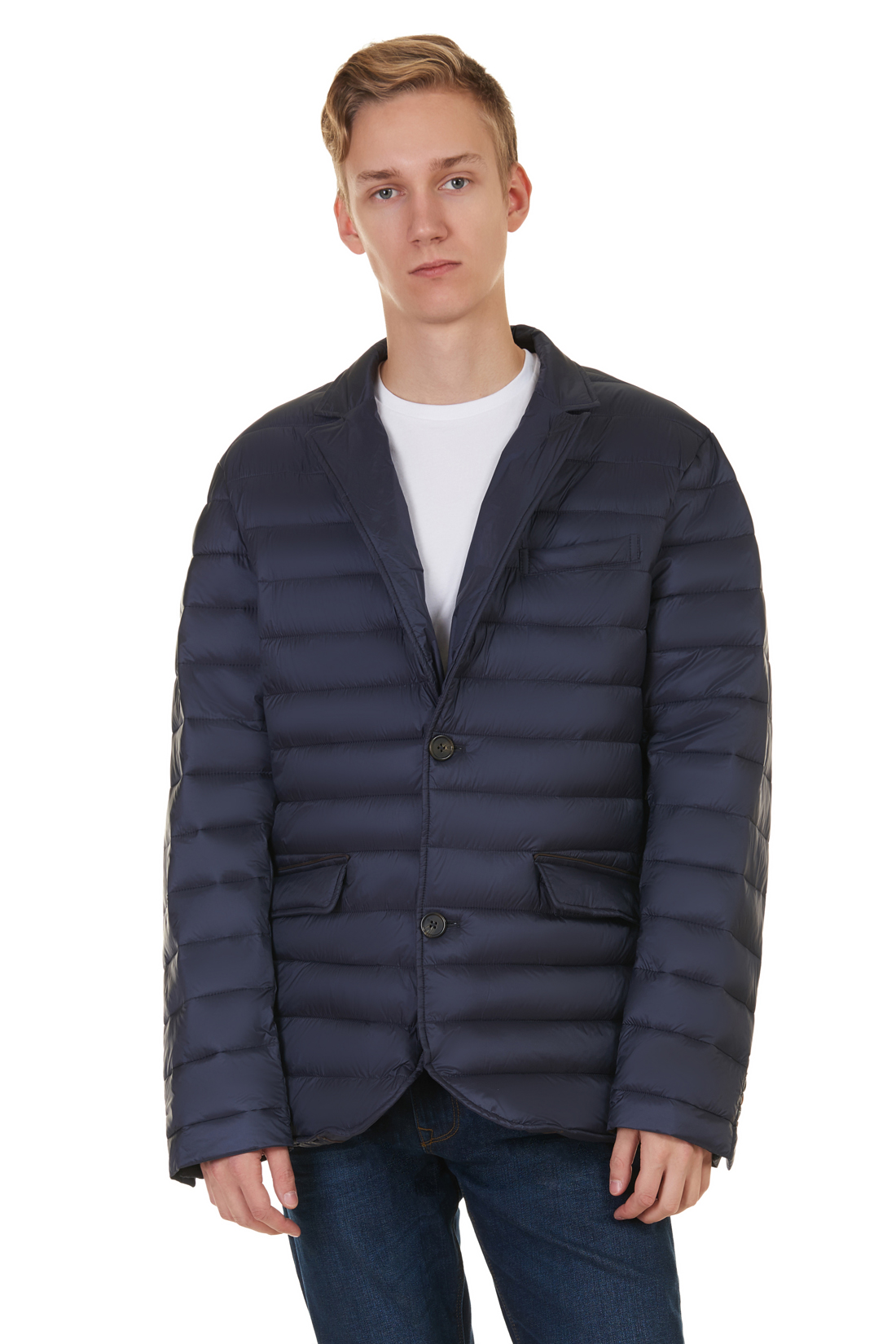 Куртка-пиджак (арт. baon B537561), размер XL, цвет синий Куртка-пиджак (арт. baon B537561) - фото 1