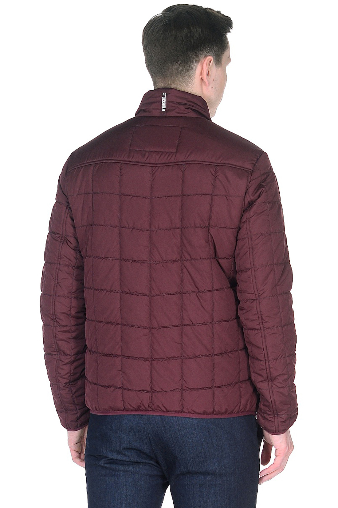 Куртка с квадратной простёжкой (арт. baon B538012), размер 3XL, цвет бордовый Куртка с квадратной простёжкой (арт. baon B538012) - фото 2