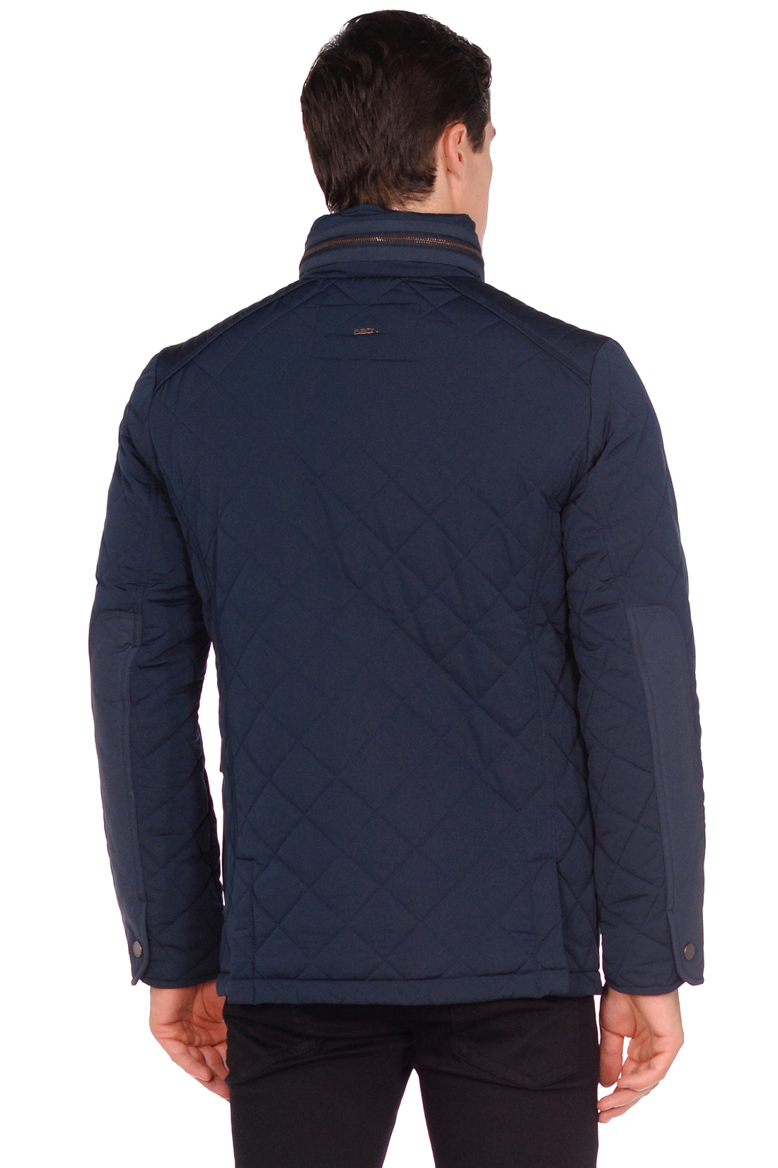 Стёганая куртка с тремя карманами (арт. baon B538503), размер XXL, цвет синий Стёганая куртка с тремя карманами (арт. baon B538503) - фото 4
