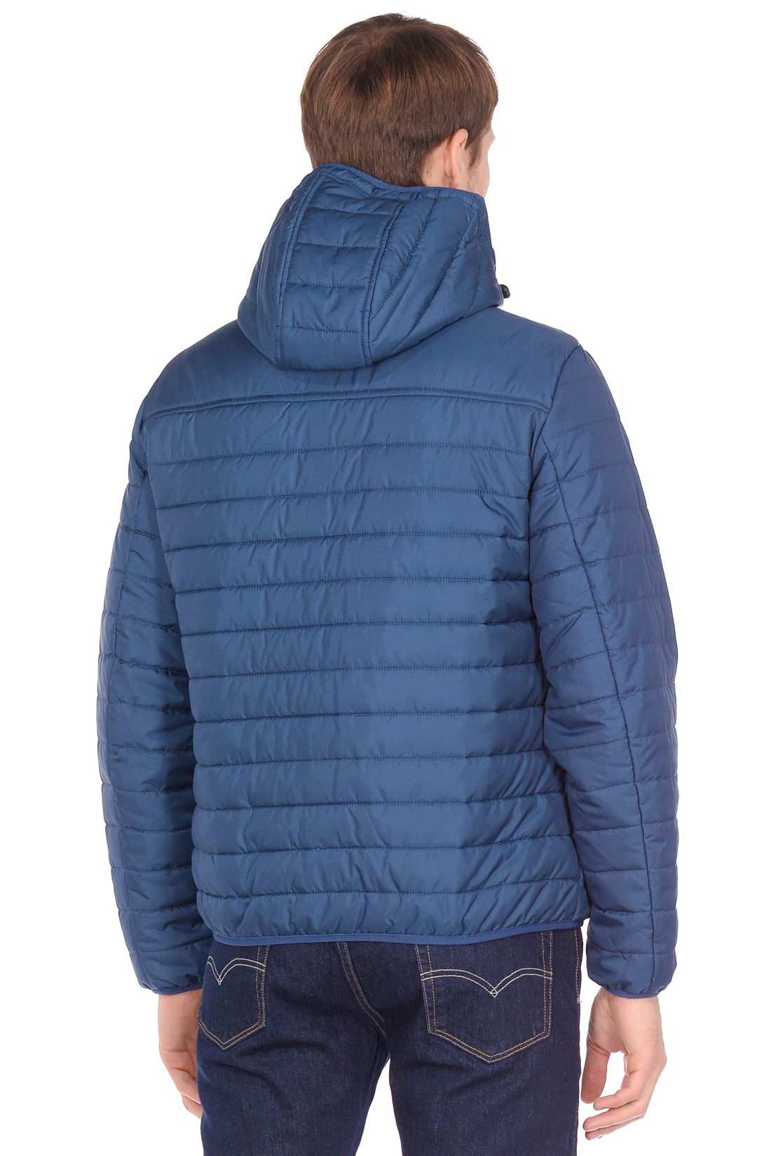 Куртка с двумя линиями карманов (арт. baon B539007), размер XXL, цвет синий Куртка с двумя линиями карманов (арт. baon B539007) - фото 5
