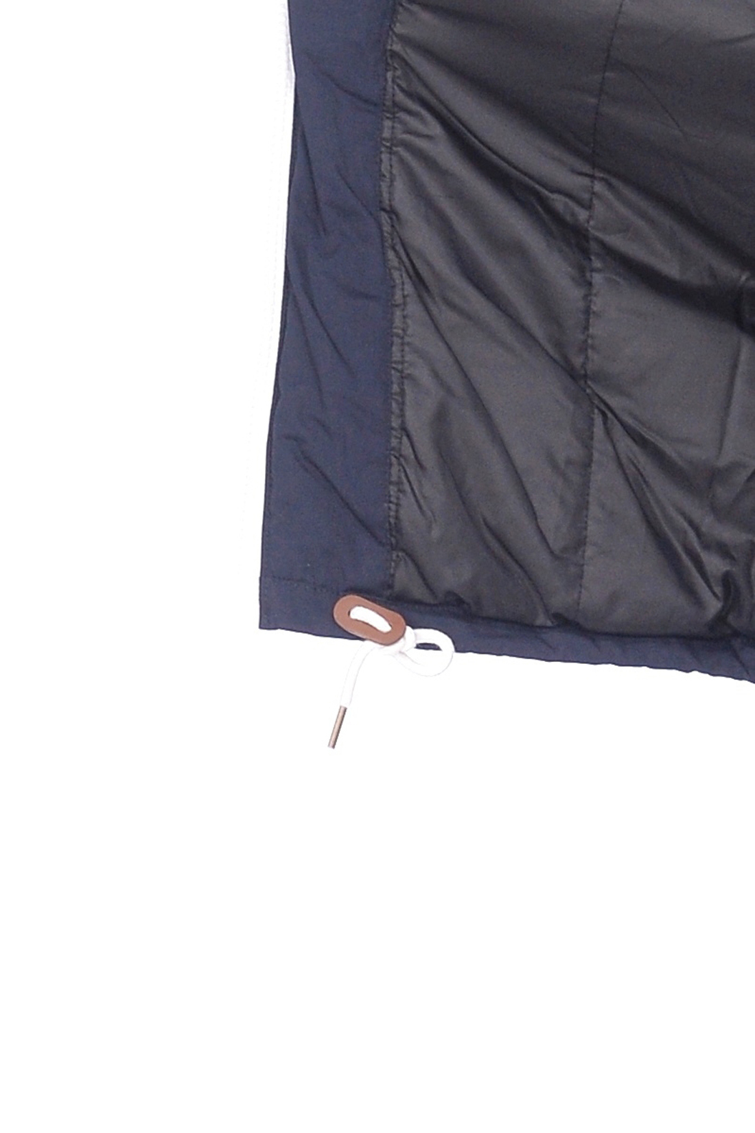 Куртка с белой отделкой (арт. baon B539025), размер XL, цвет синий Куртка с белой отделкой (арт. baon B539025) - фото 3