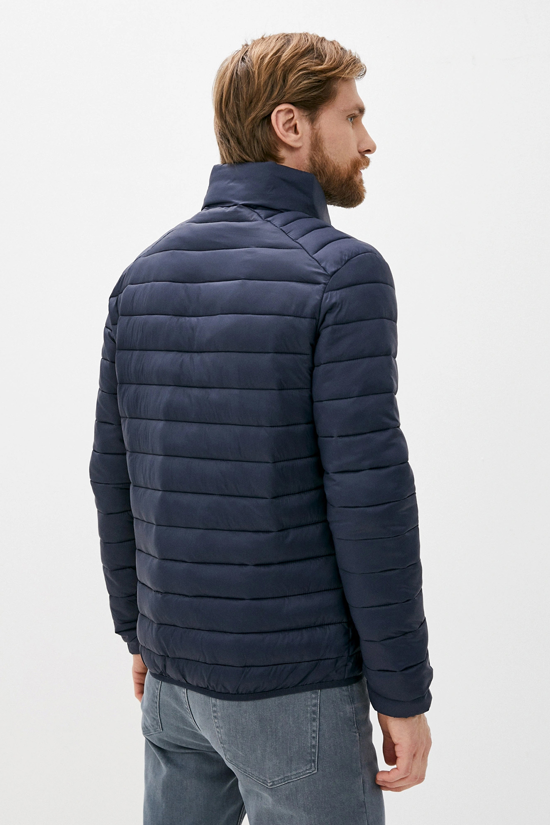 Куртка (Эко пух) (арт. baon B540520), размер XL, цвет синий Куртка (Эко пух) (арт. baon B540520) - фото 2