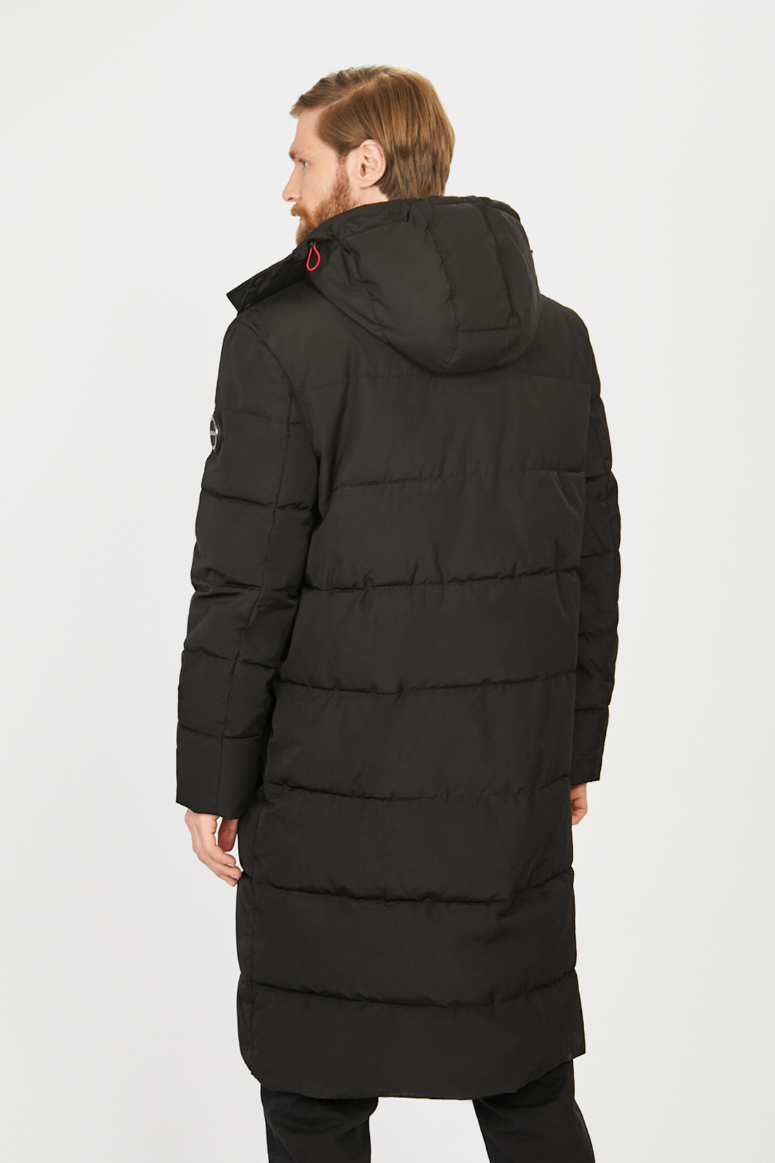 Куртка (Эко пух) (арт. baon B541506), размер M, цвет черный Куртка (Эко пух) (арт. baon B541506) - фото 2