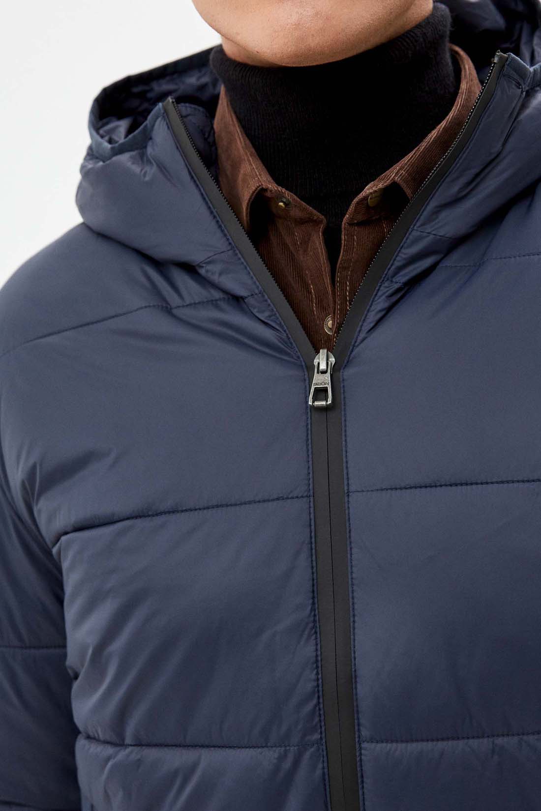 Куртка (Эко пух) (арт. baon B541701), размер XL, цвет синий Куртка (Эко пух) (арт. baon B541701) - фото 3