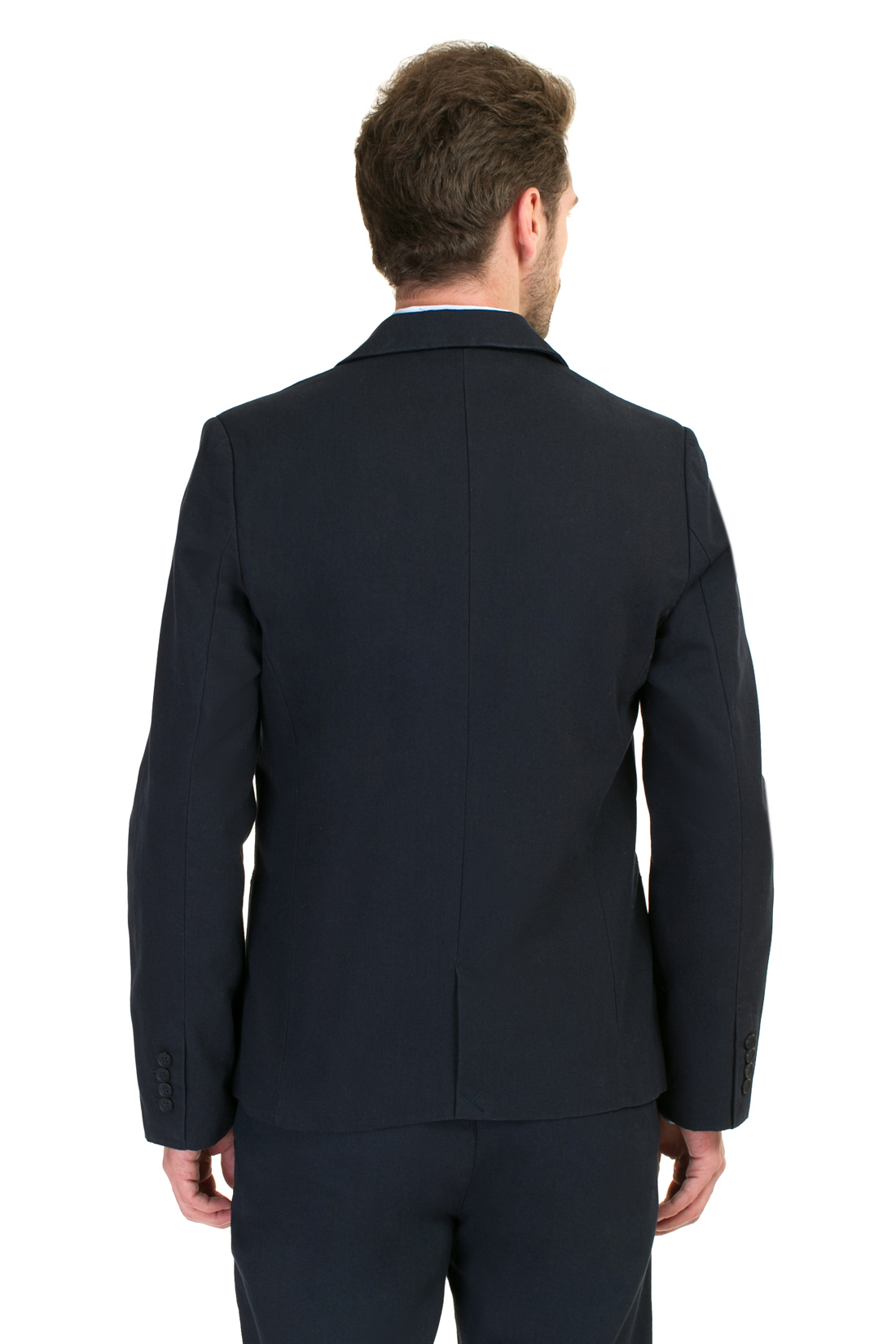Деловой пиджак (арт. baon B627001), размер XXL, цвет синий Деловой пиджак (арт. baon B627001) - фото 2
