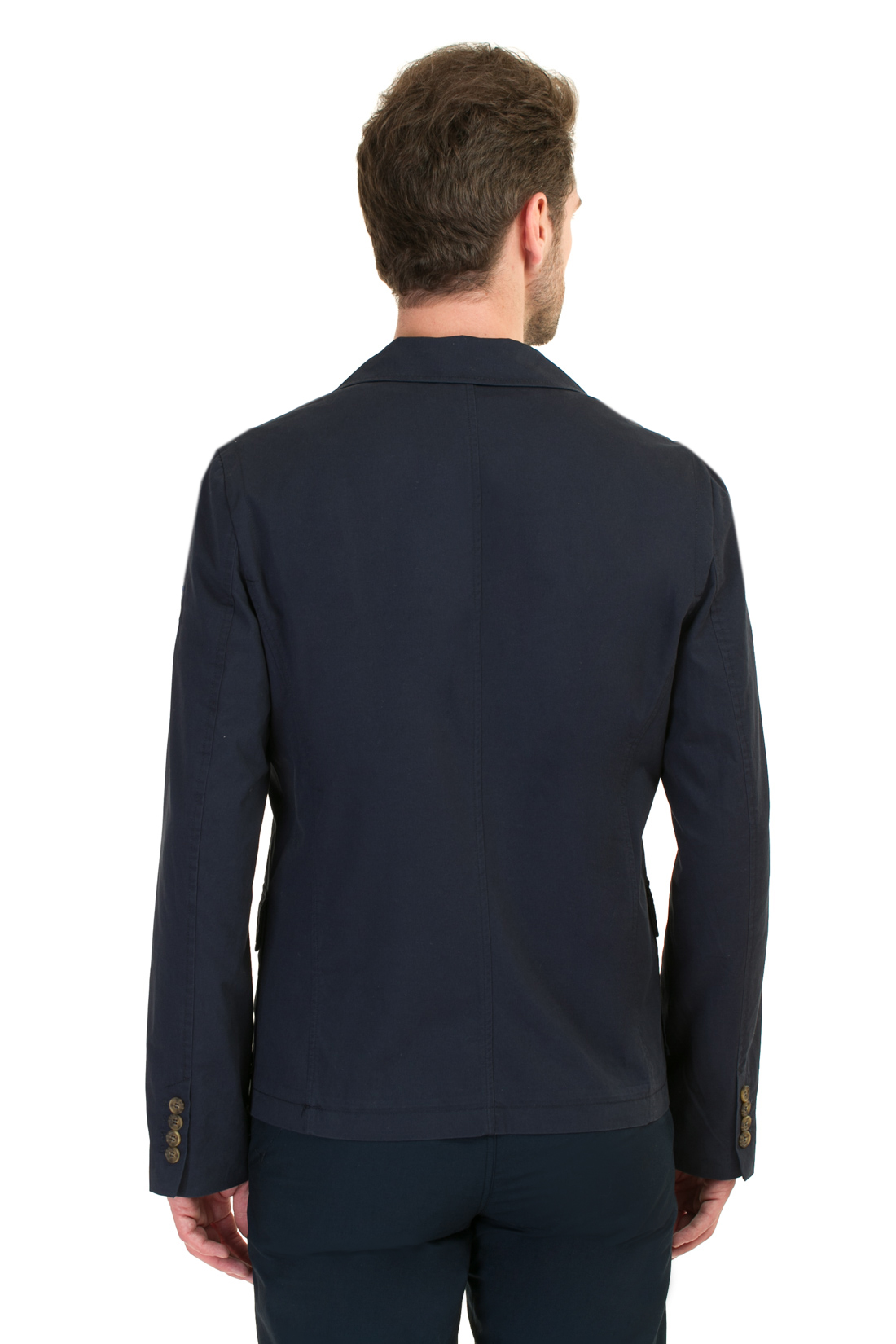 Повседневный пиджак (арт. baon B627004), размер M, цвет синий Повседневный пиджак (арт. baon B627004) - фото 2