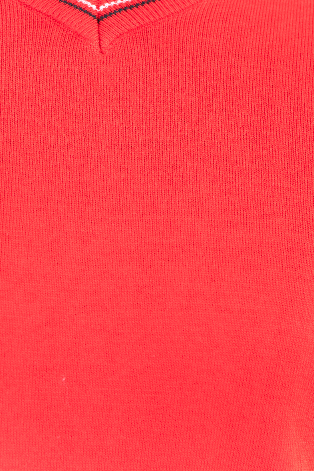 Пуловер с окантовкой на вырезе (арт. baon B637004), размер M, цвет красный Пуловер с окантовкой на вырезе (арт. baon B637004) - фото 4