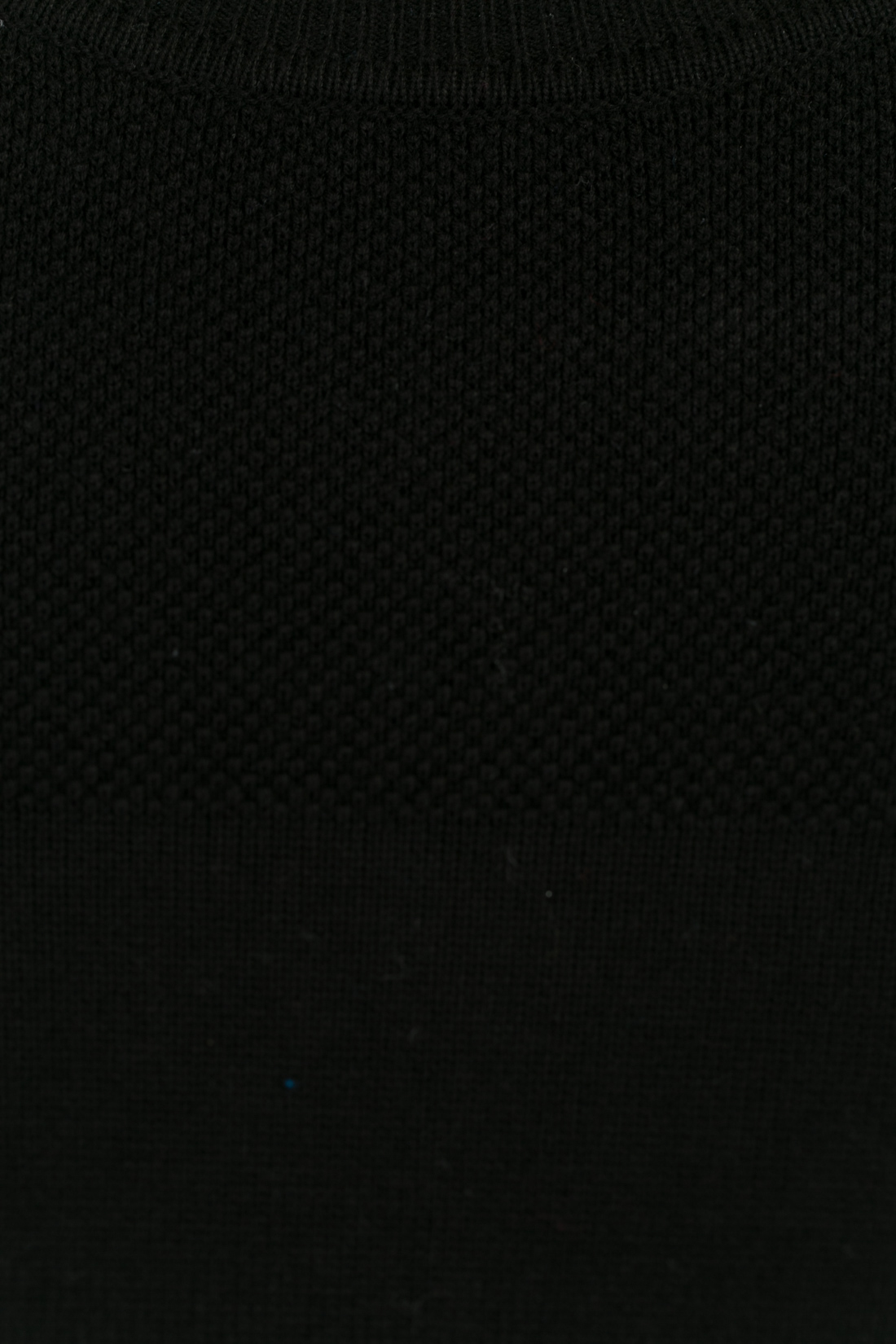 Джемпер с рельефной кокеткой (арт. baon B637013), размер S, цвет черный Джемпер с рельефной кокеткой (арт. baon B637013) - фото 4