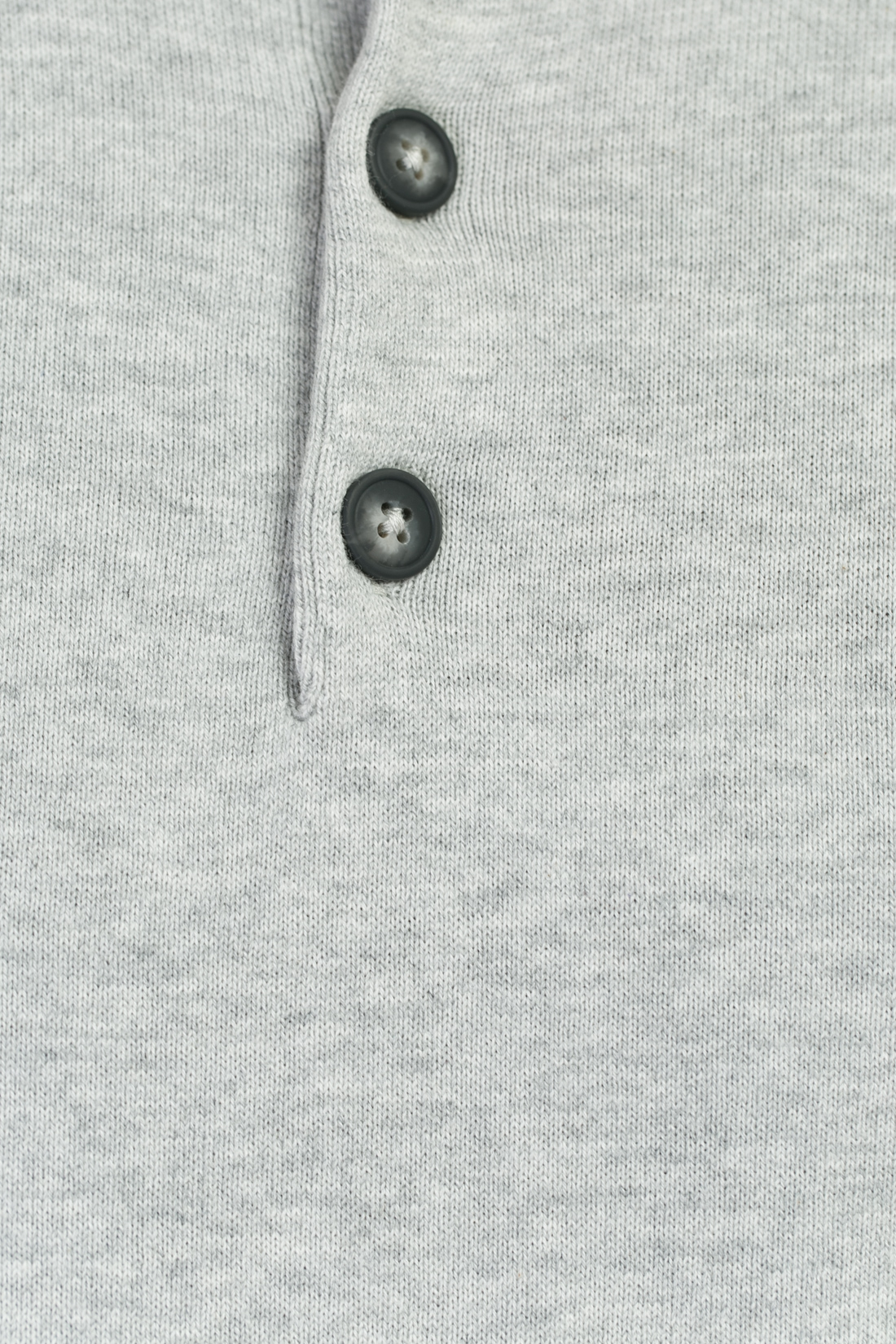 Джемпер с воротником-поло (арт. baon B637014), размер S, цвет silver melange#серый Джемпер с воротником-поло (арт. baon B637014) - фото 4