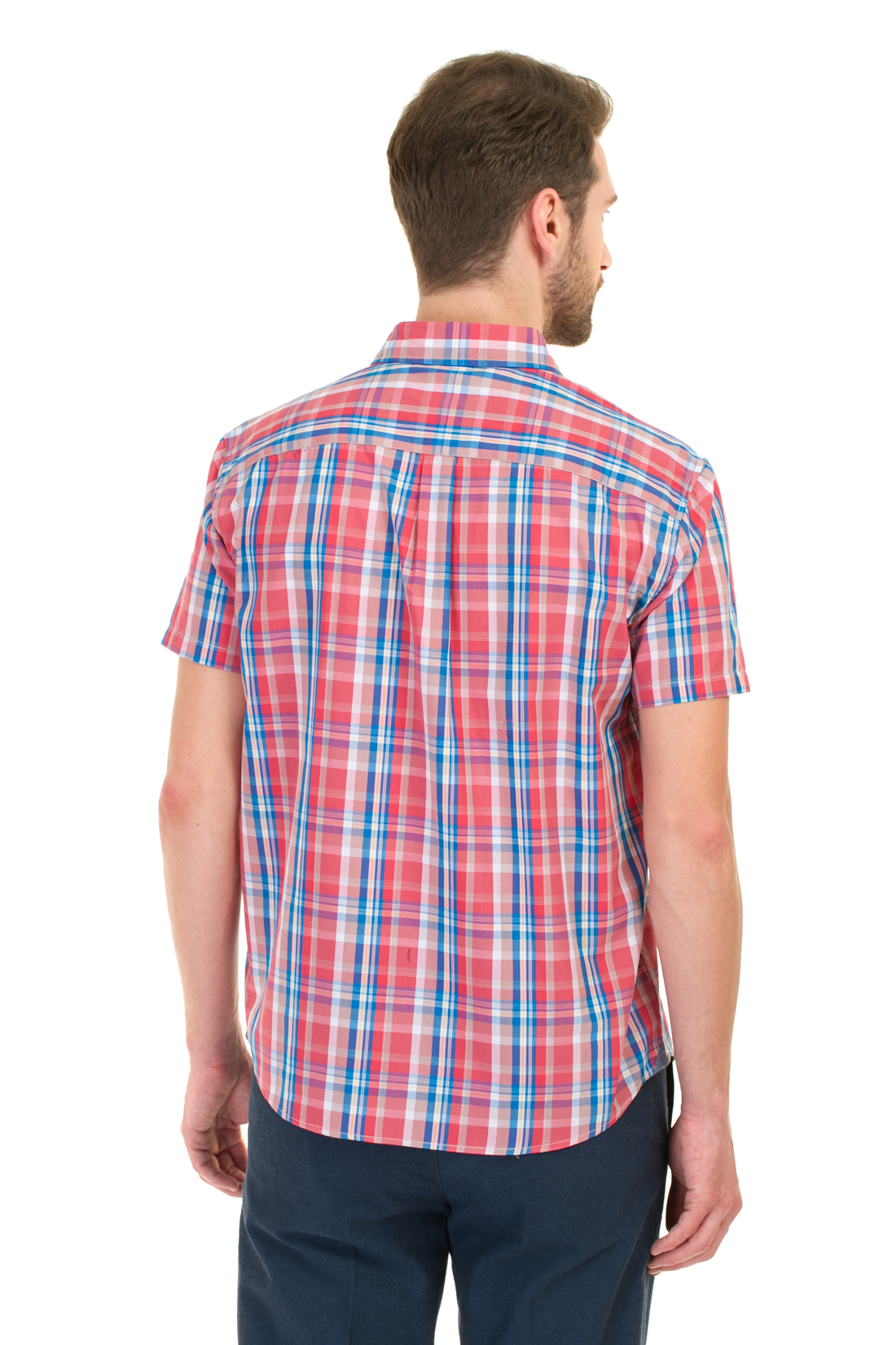 Рубашка в яркую клетку (арт. baon B687008), размер S, цвет розовый Рубашка в яркую клетку (арт. baon B687008) - фото 2