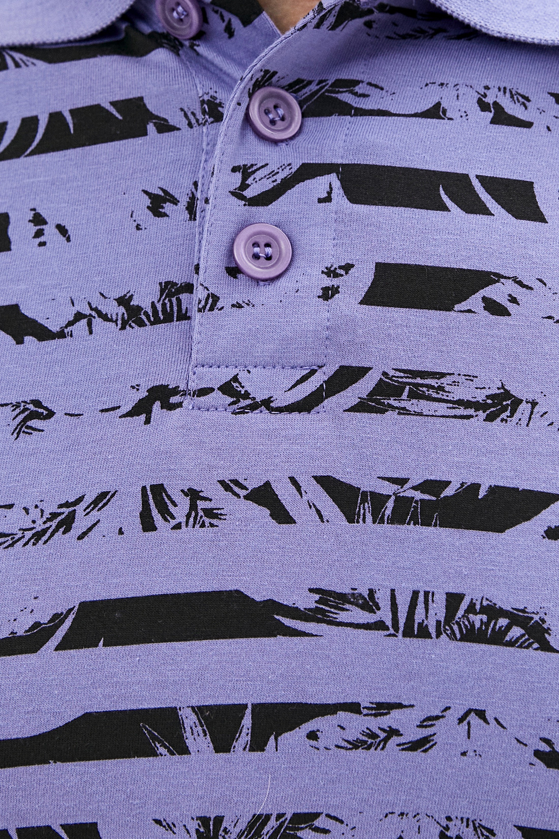 Поло (арт. baon B700040), размер L, цвет фиолетовый Поло (арт. baon B700040) - фото 3