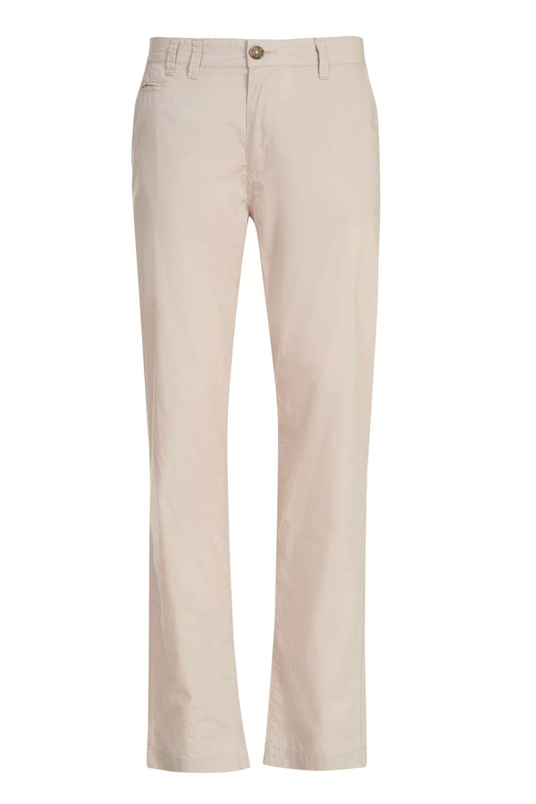 Повседневные брюки из хлопка (арт. baon B797014), размер M, цвет бежевый Повседневные брюки из хлопка (арт. baon B797014) - фото 4