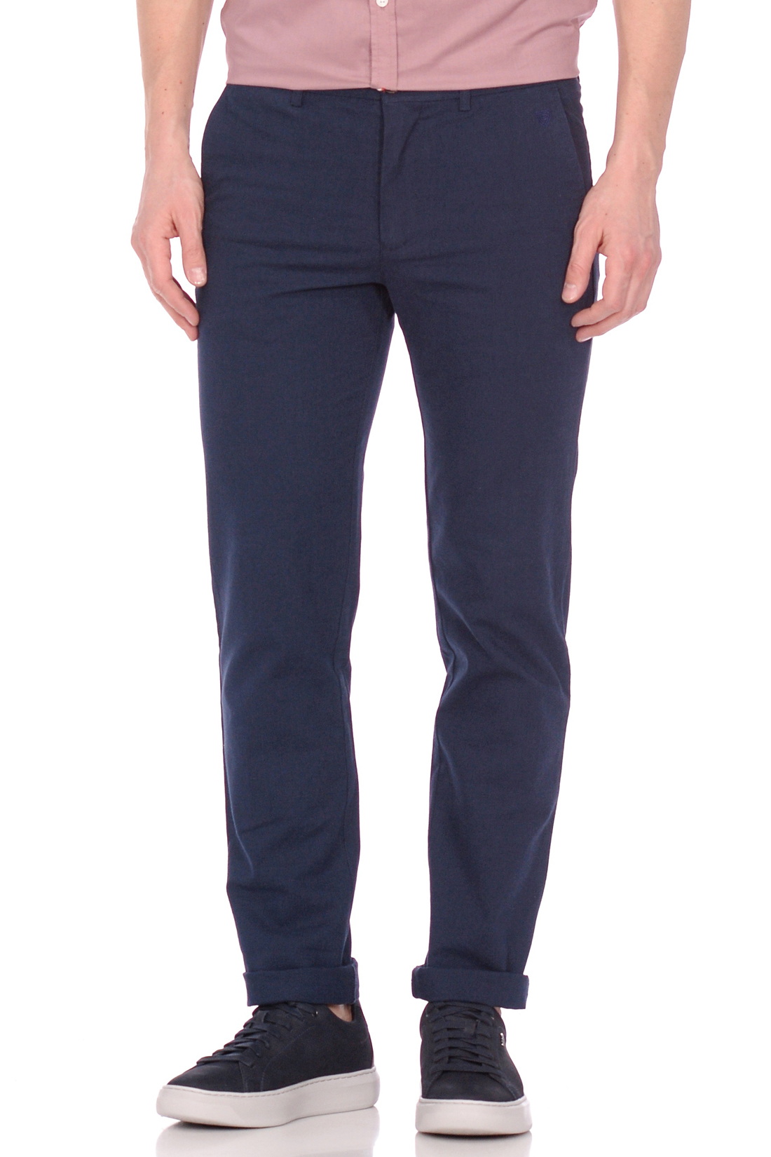Костюмные брюки (арт. baon B799005), размер XL, цвет синий Костюмные брюки (арт. baon B799005) - фото 4