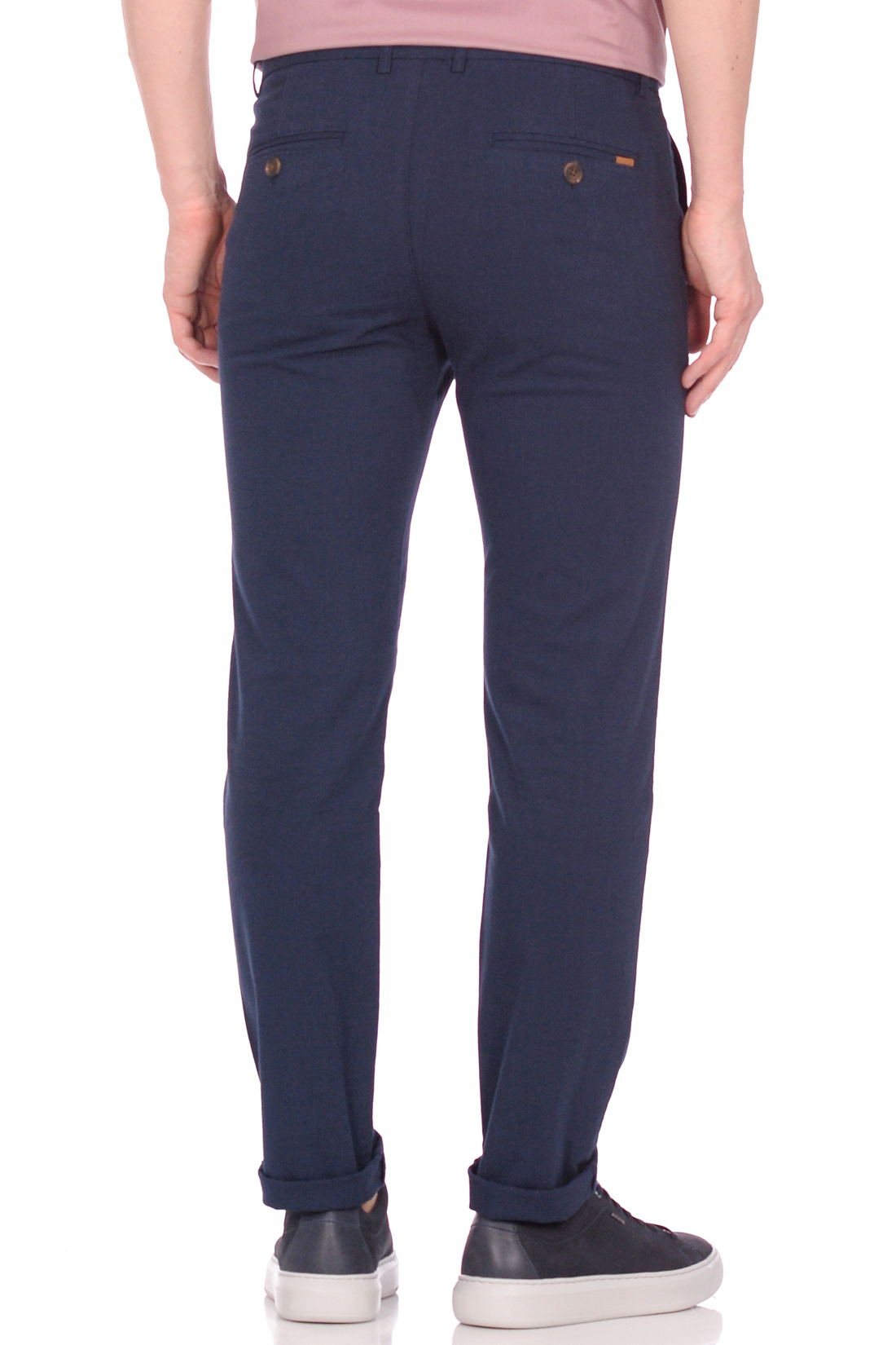 Костюмные брюки (арт. baon B799005), размер XL, цвет синий Костюмные брюки (арт. baon B799005) - фото 3