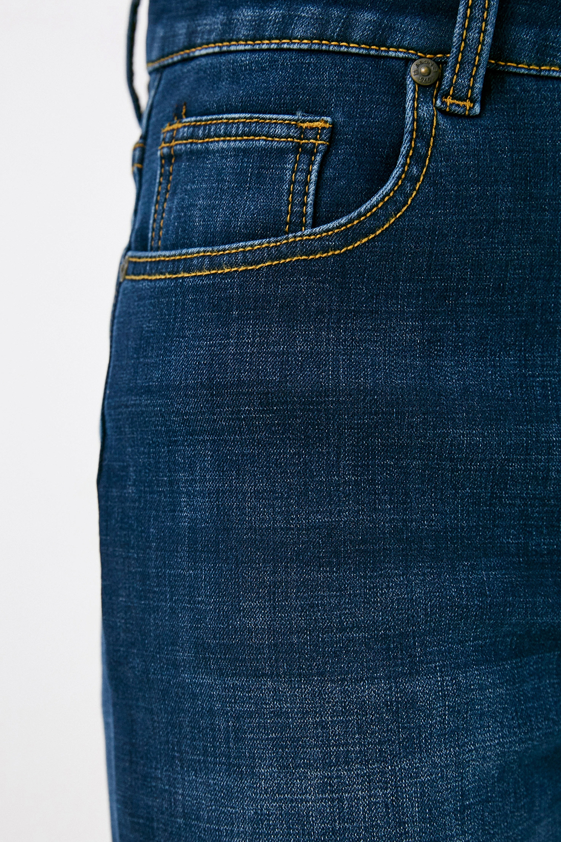 Утеплённые джинсы (арт. baon B800507), размер 30, цвет dark blue denim#синий Утеплённые джинсы (арт. baon B800507) - фото 3