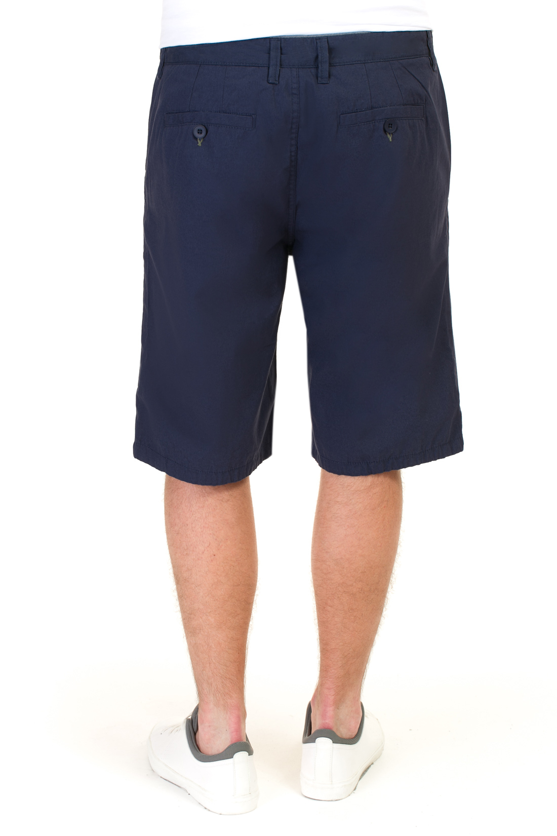 Длинные шорты из хлопка (арт. baon B827008), размер 36, цвет синий Длинные шорты из хлопка (арт. baon B827008) - фото 2