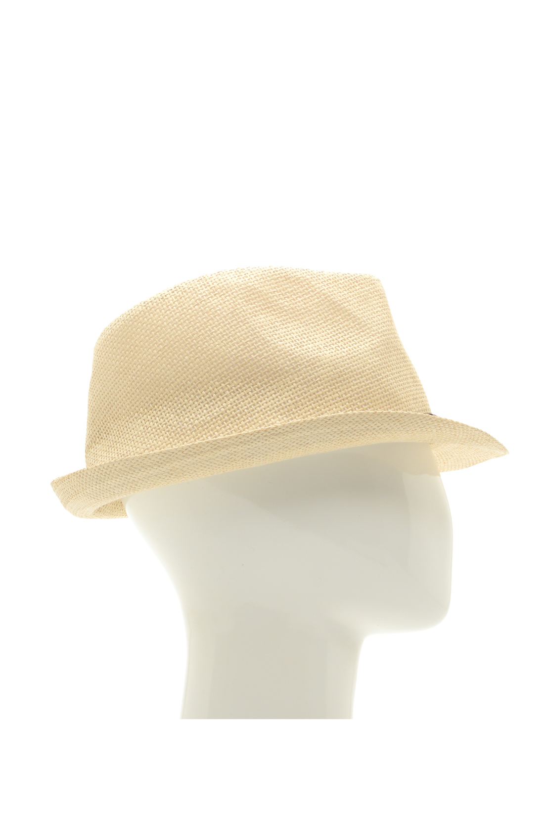 Шляпа с отделкой из кожи (арт. baon B848001), размер Б/р 58, цвет бежевый Шляпа с отделкой из кожи (арт. baon B848001) - фото 2