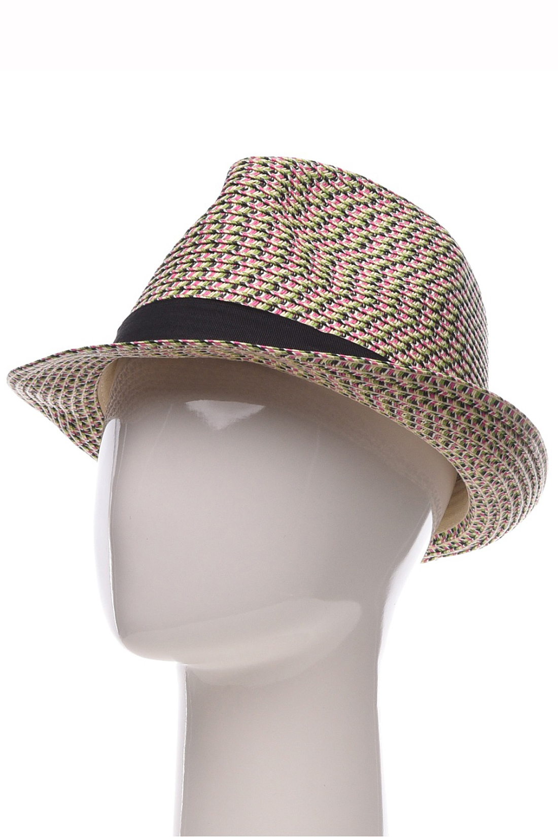 Шляпа с разноцветным плетением (арт. baon B849001), размер Б/р 58 Шляпа с разноцветным плетением (арт. baon B849001) - фото 1