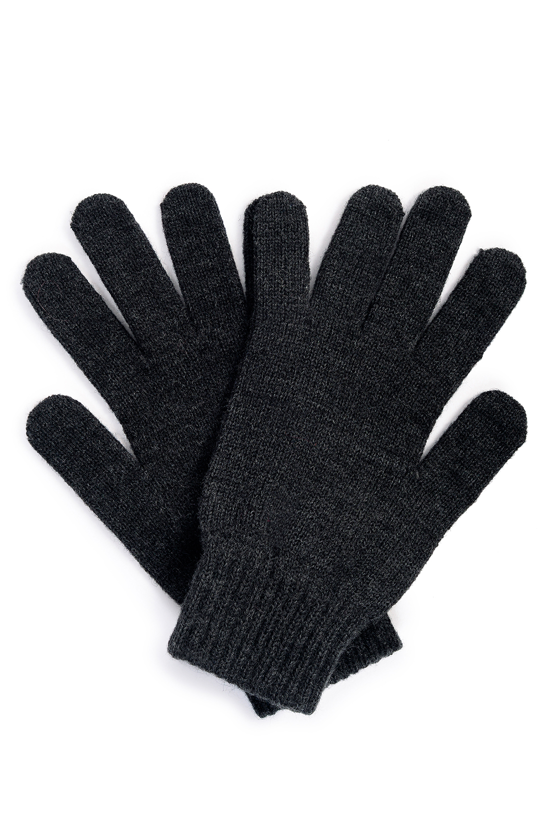 Полушерстяные перчатки (арт. baon B869501), размер Без/раз, цвет marengo melange#серый